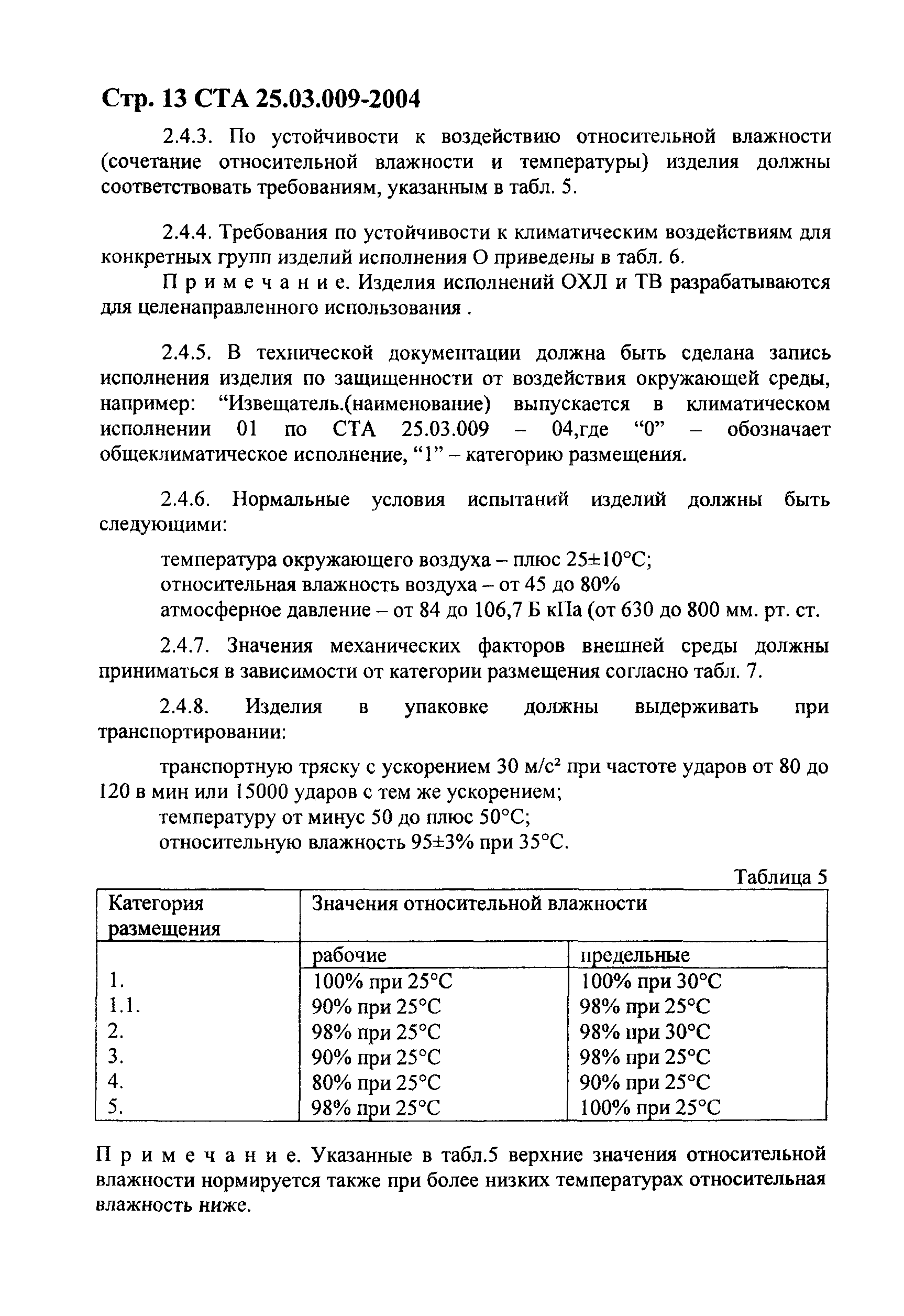 СТА 25.03.009-2004