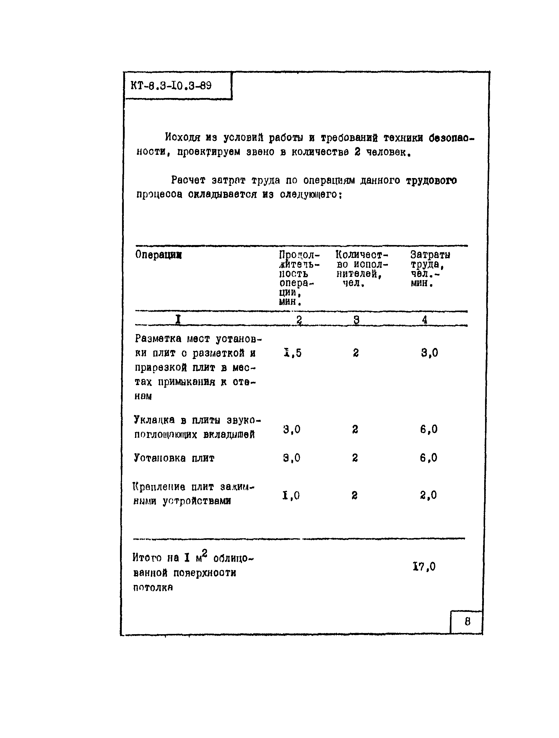 КТ 8.3-10.3-89