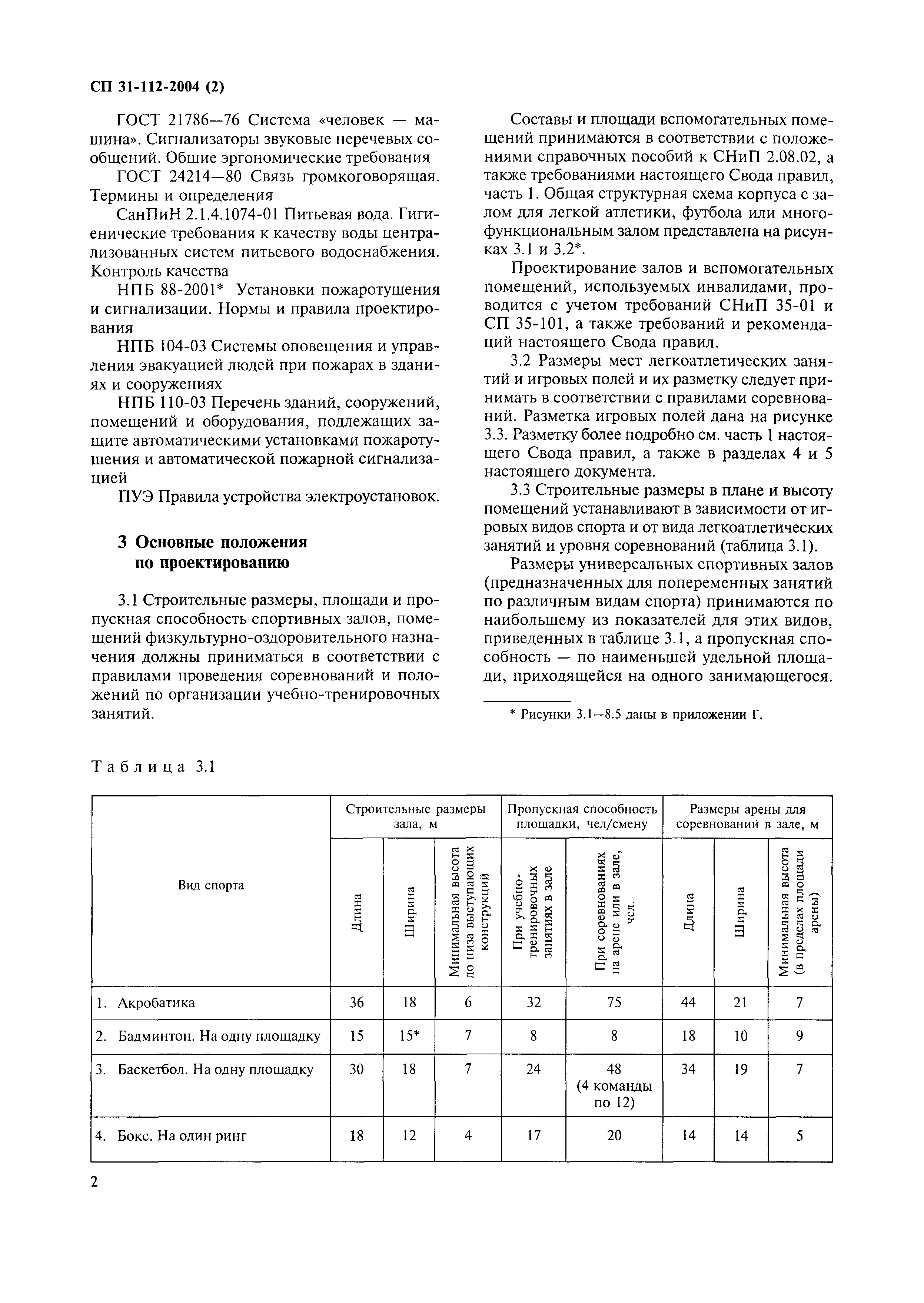 СП 31-112-2004