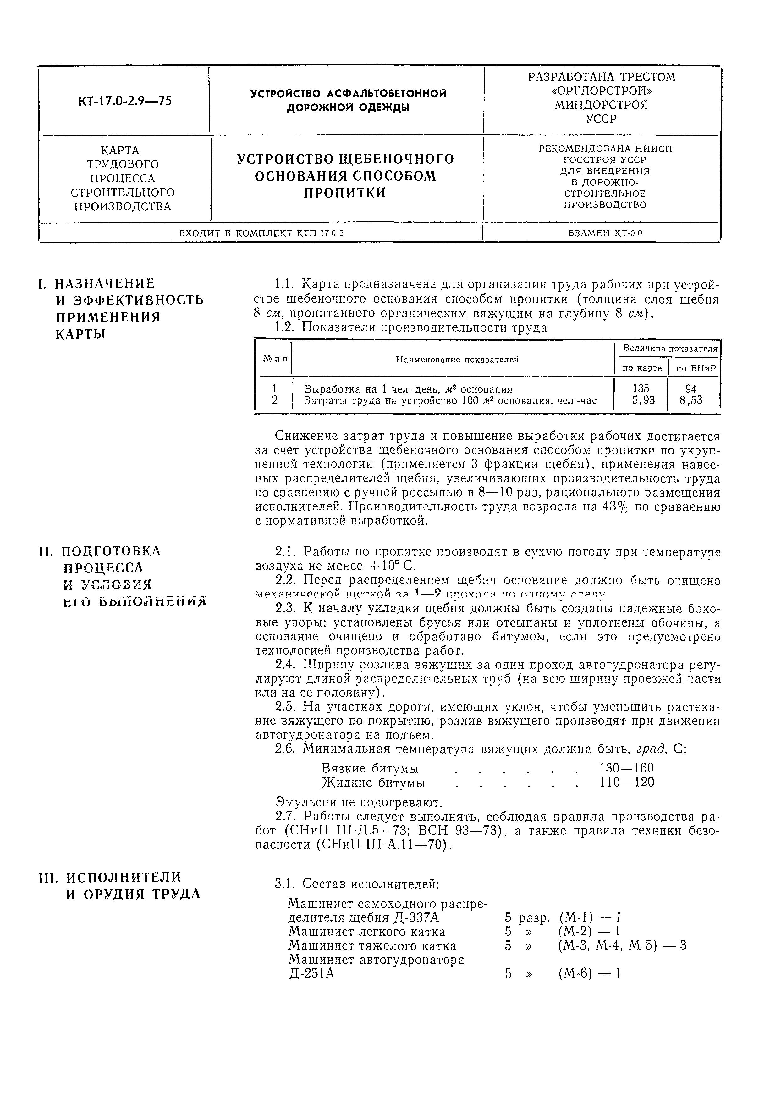 КТ 17.0-2.9-75