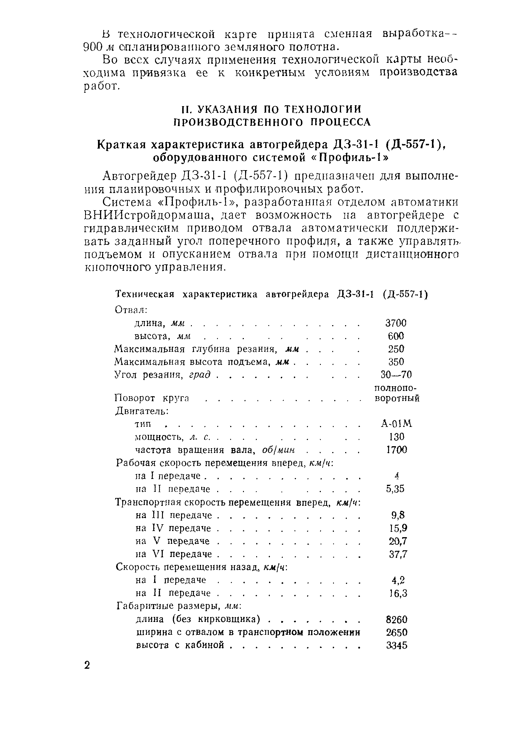 Технологическая карта