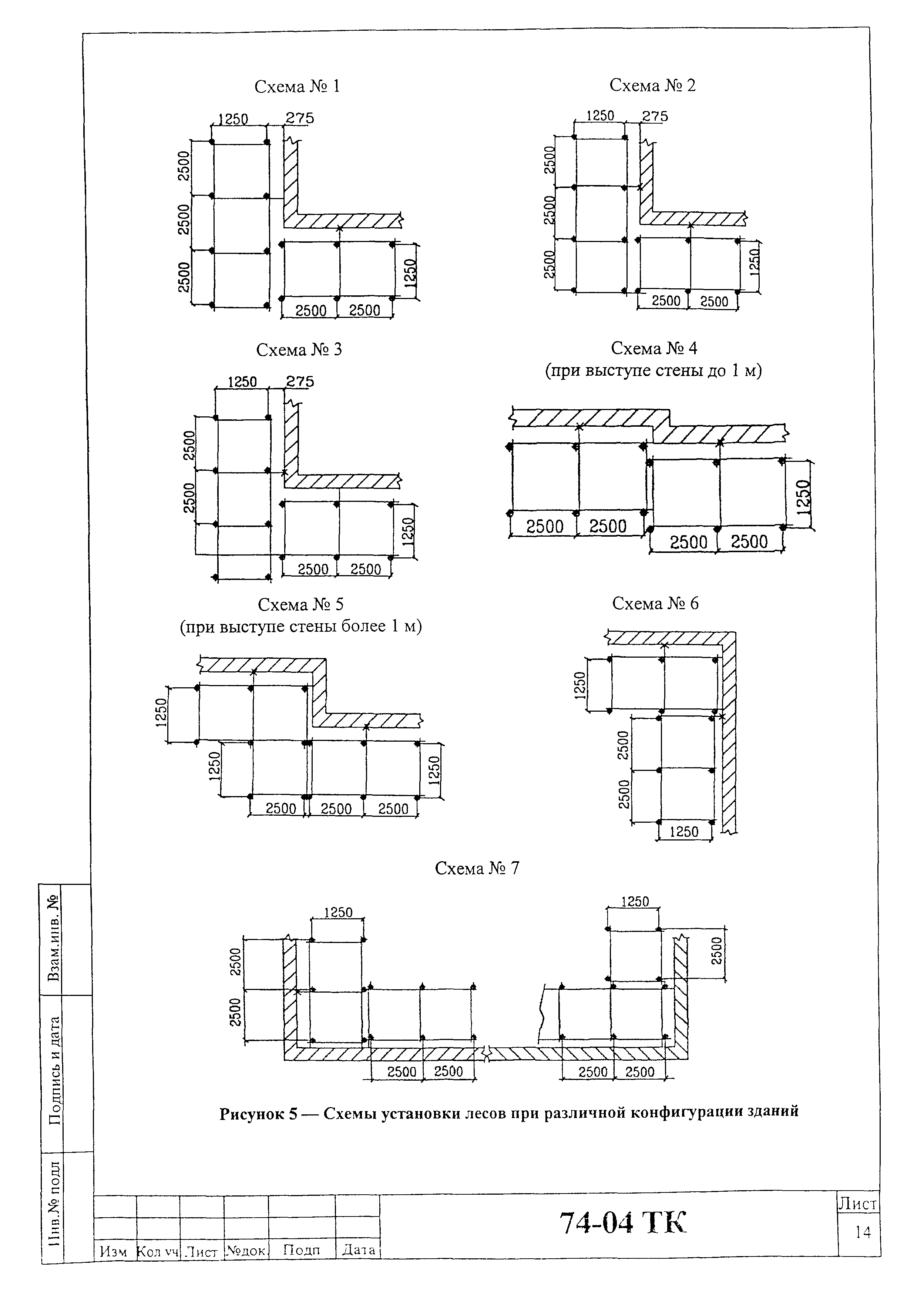 Технологическая карта 74-04 ТК