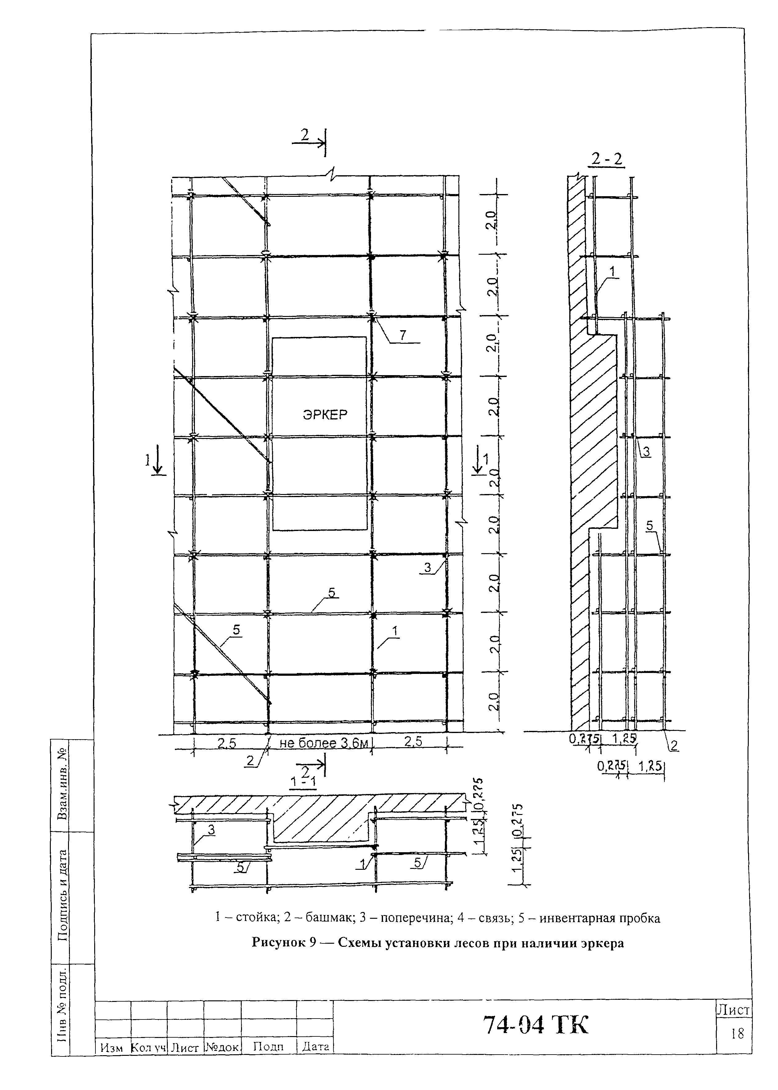 Технологическая карта 74-04 ТК