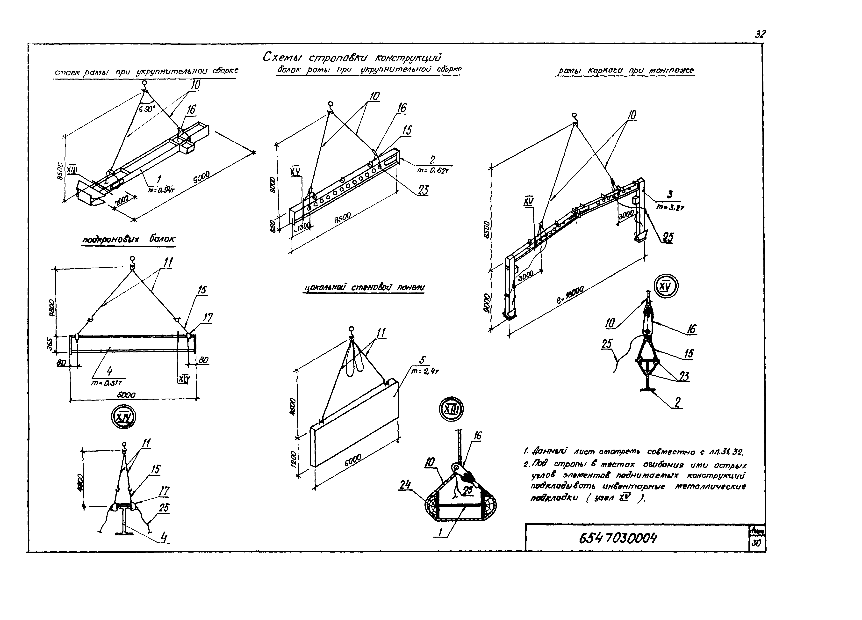 Технологическая карта 6547030004/814004