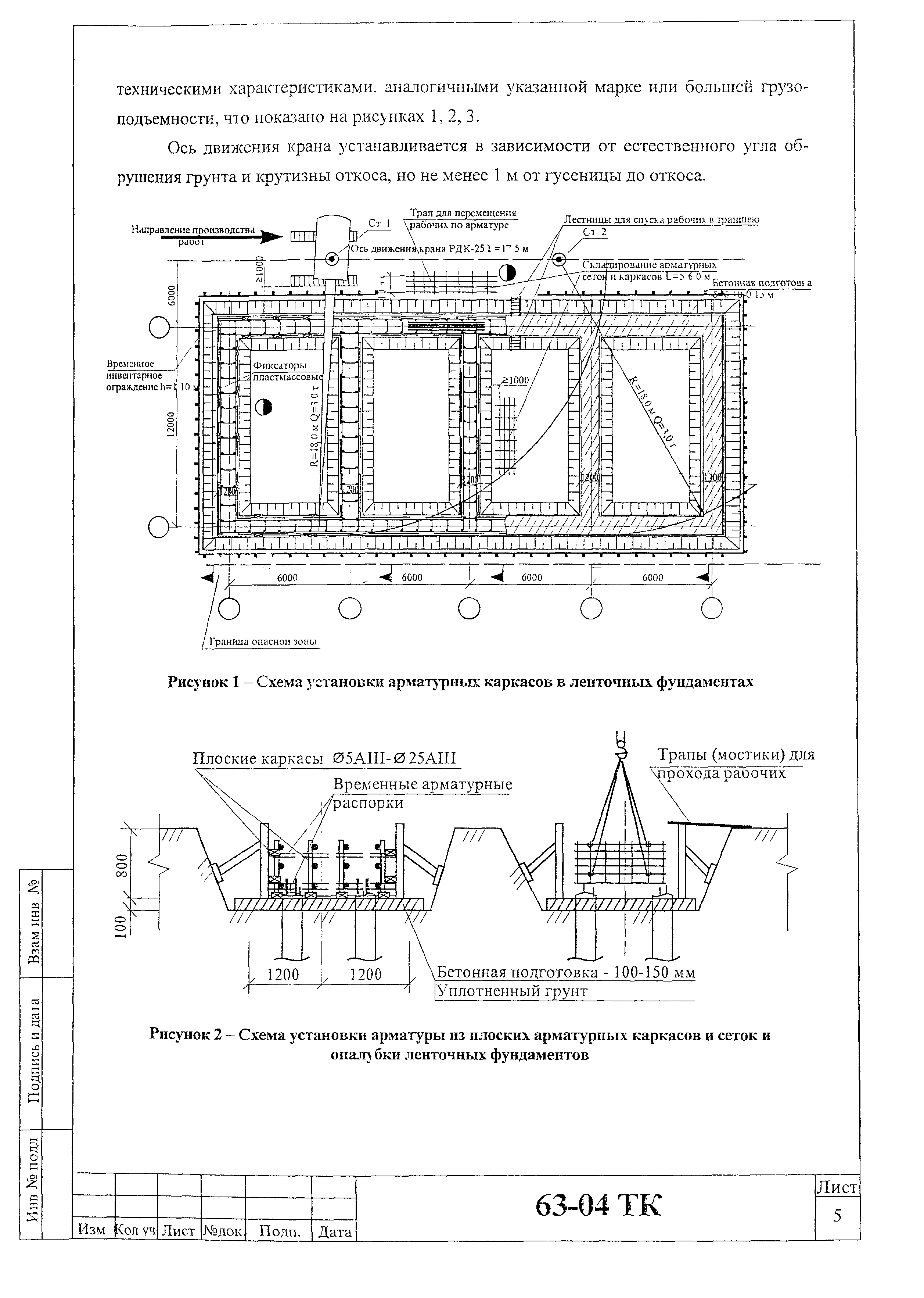 Технологическая карта 63-04 ТК