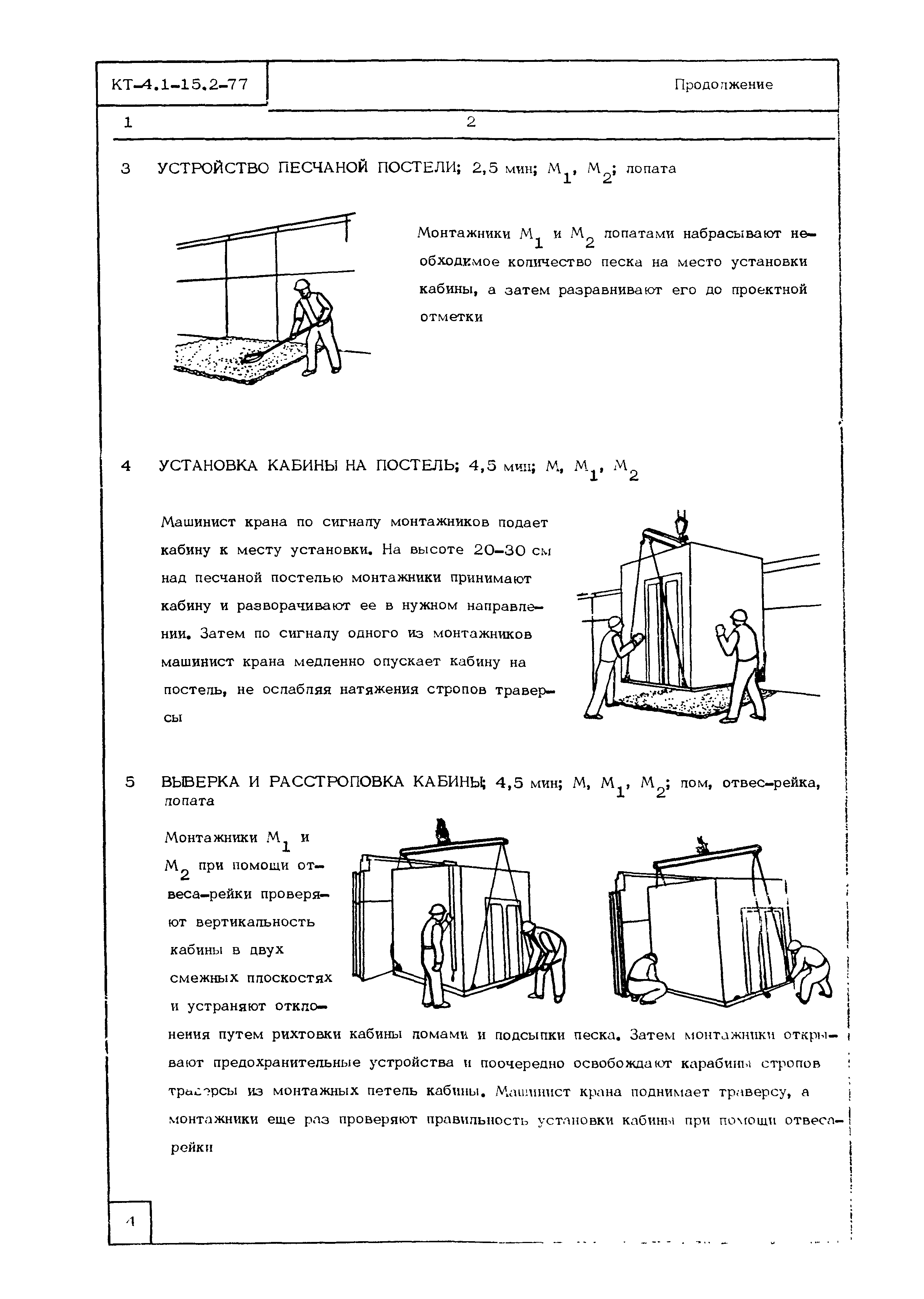 Технологическая карта КТ-4.1-15.2-77