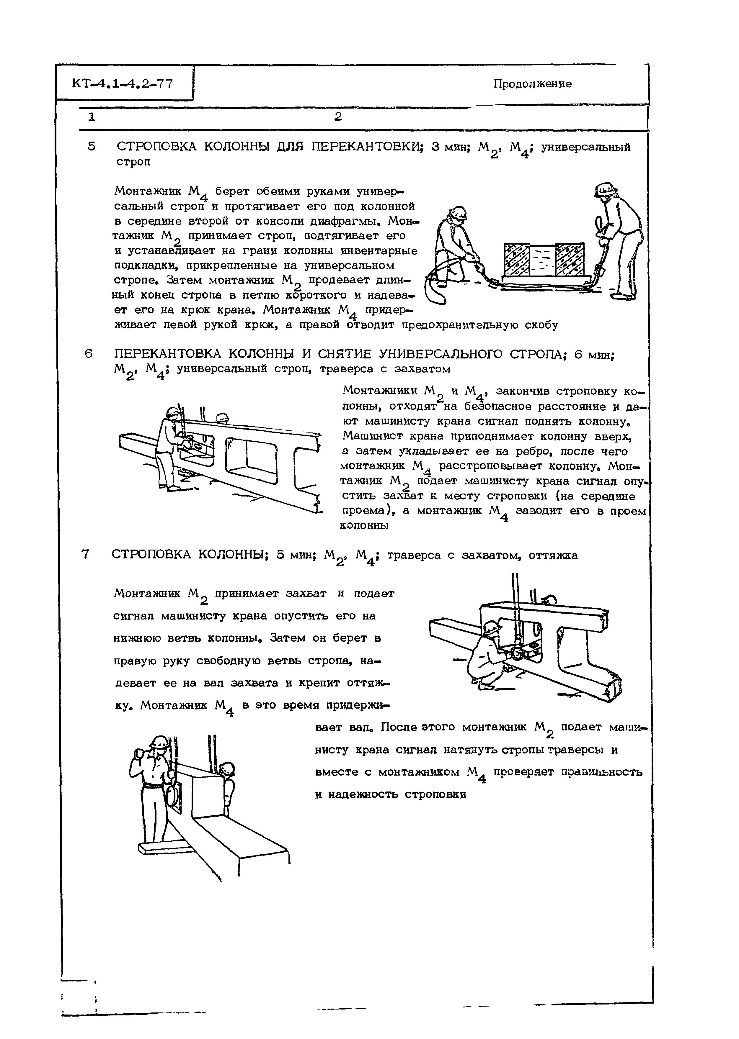 Технологическая карта КТ-4.1-4.2-77