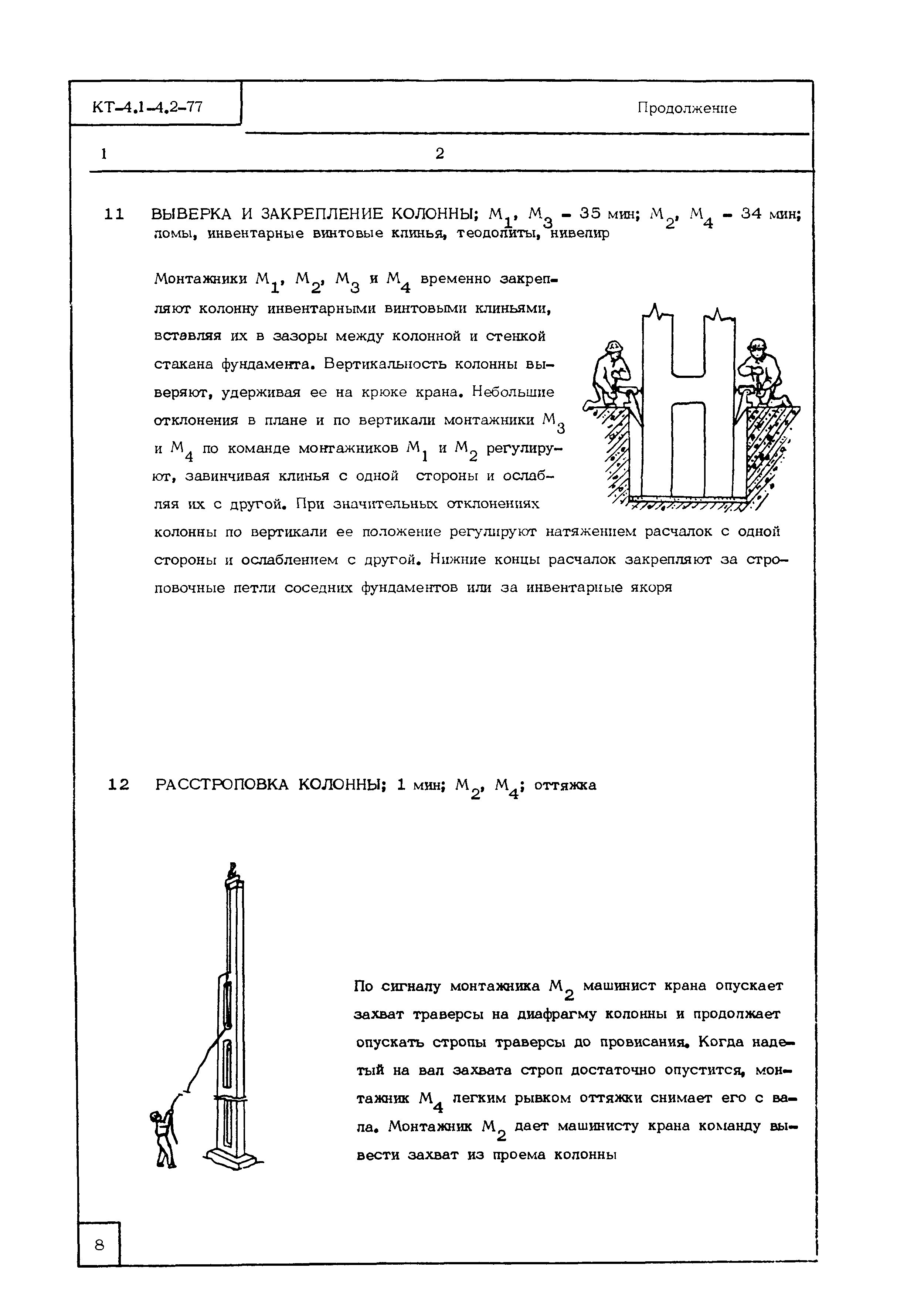 Технологическая карта КТ-4.1-4.2-77