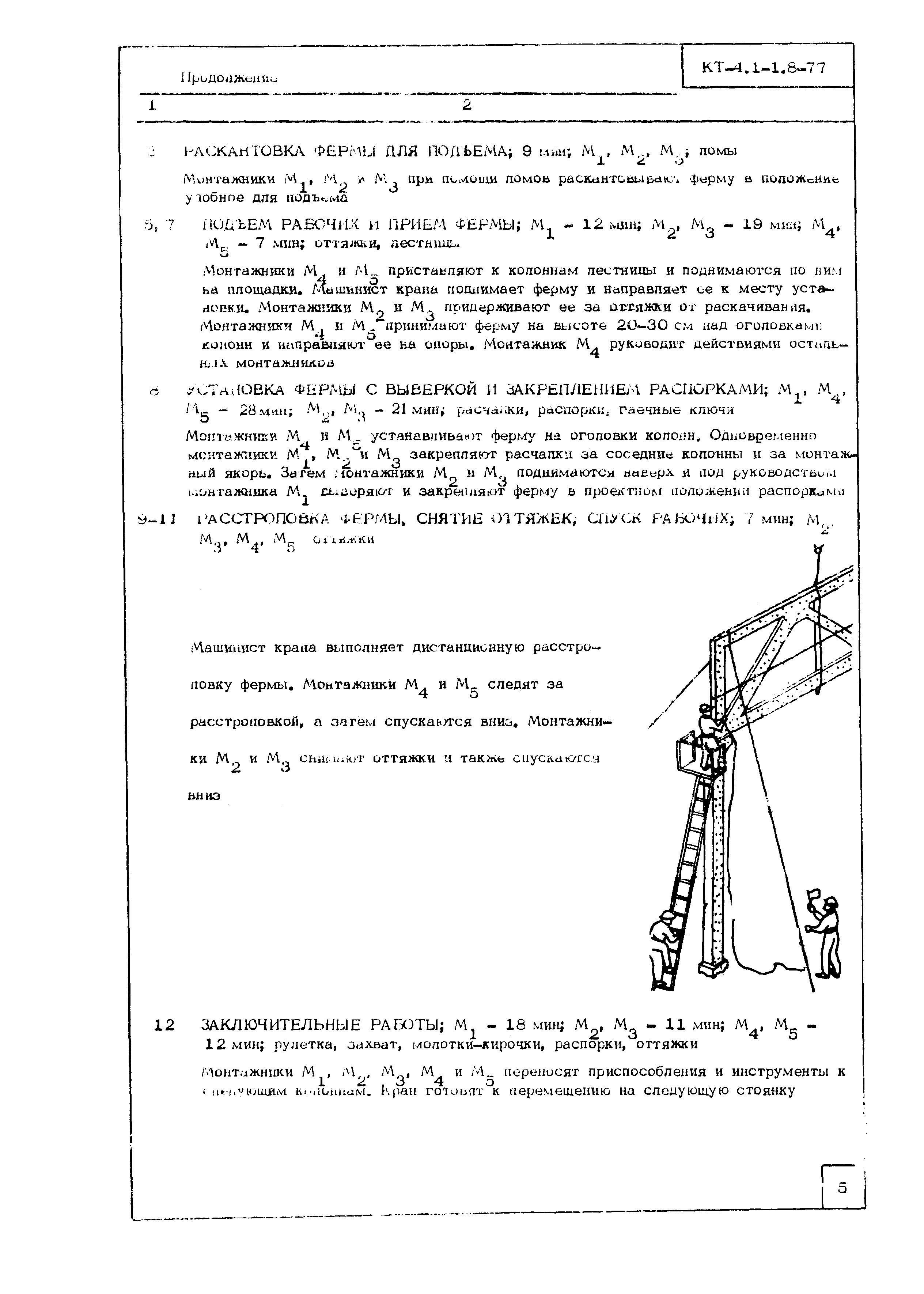 Технологическая карта КТ-4.1-1.8-77