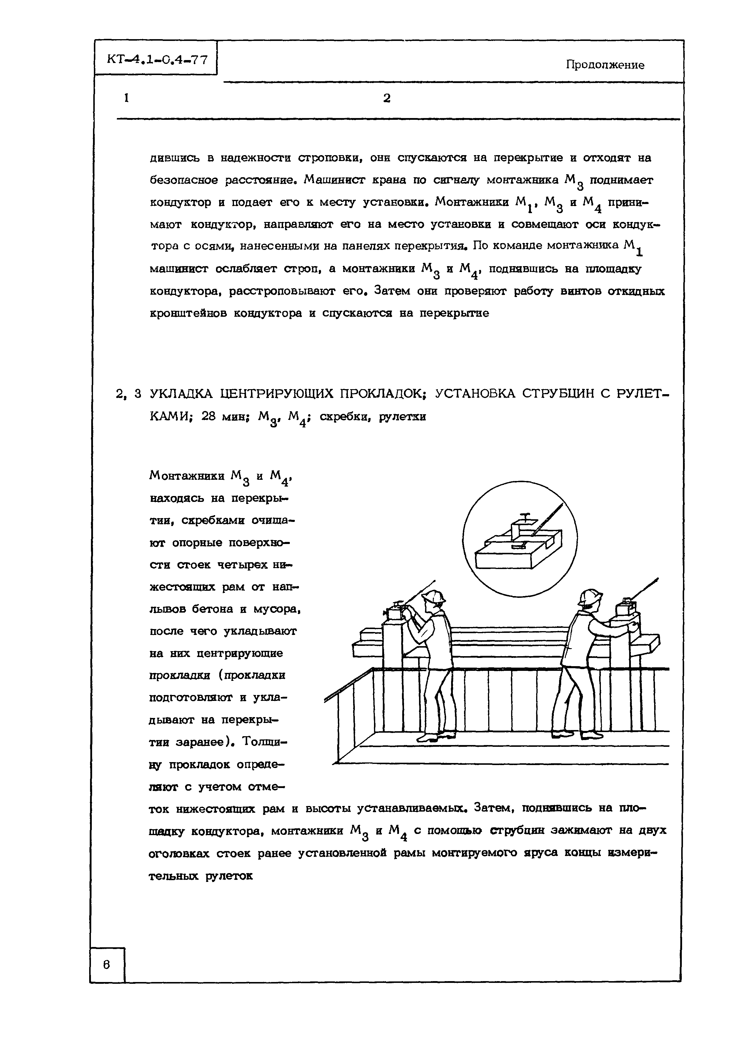 Технологическая карта КТ-4.1-0.4-77