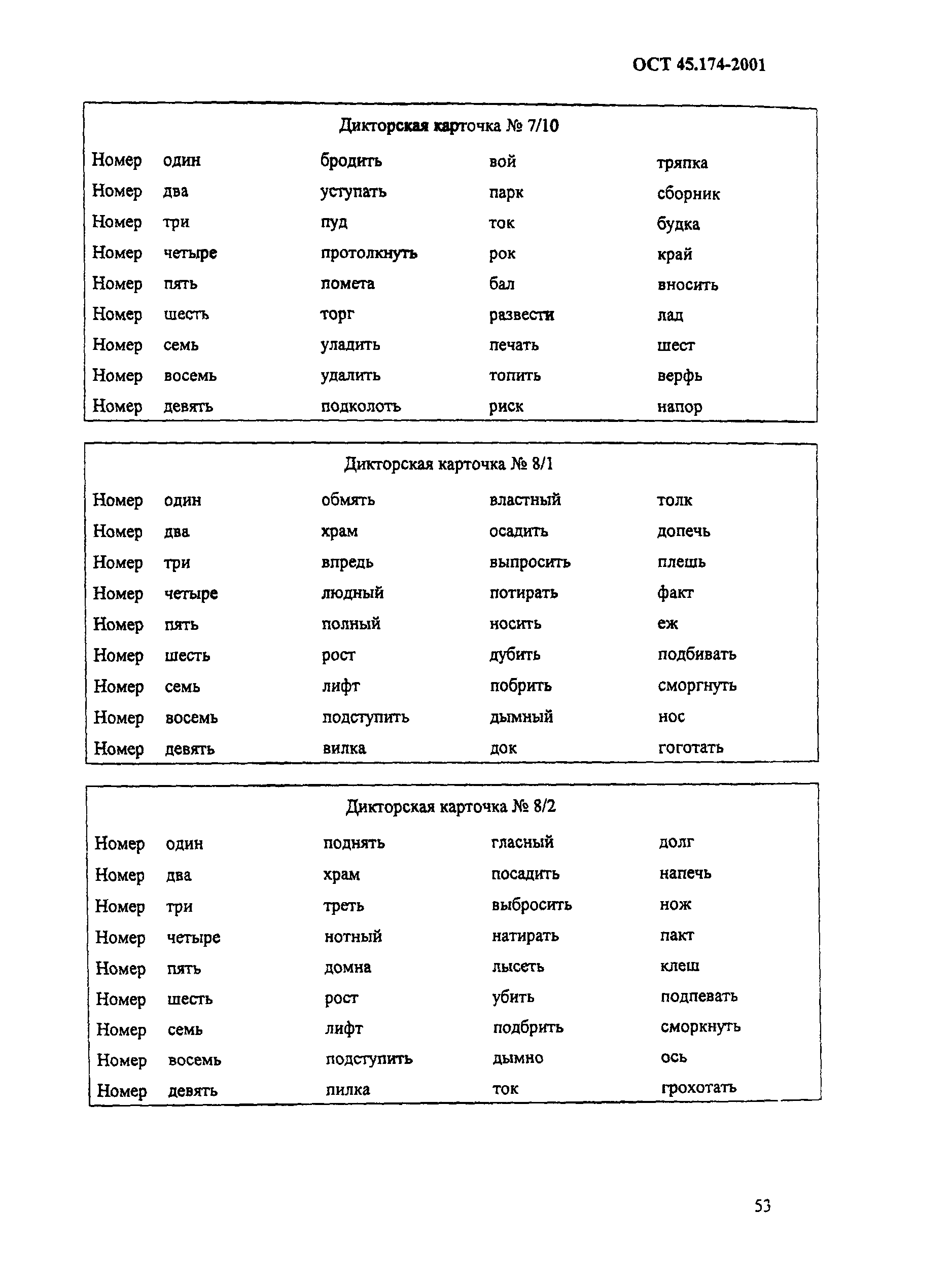 ОСТ 45.174-2001