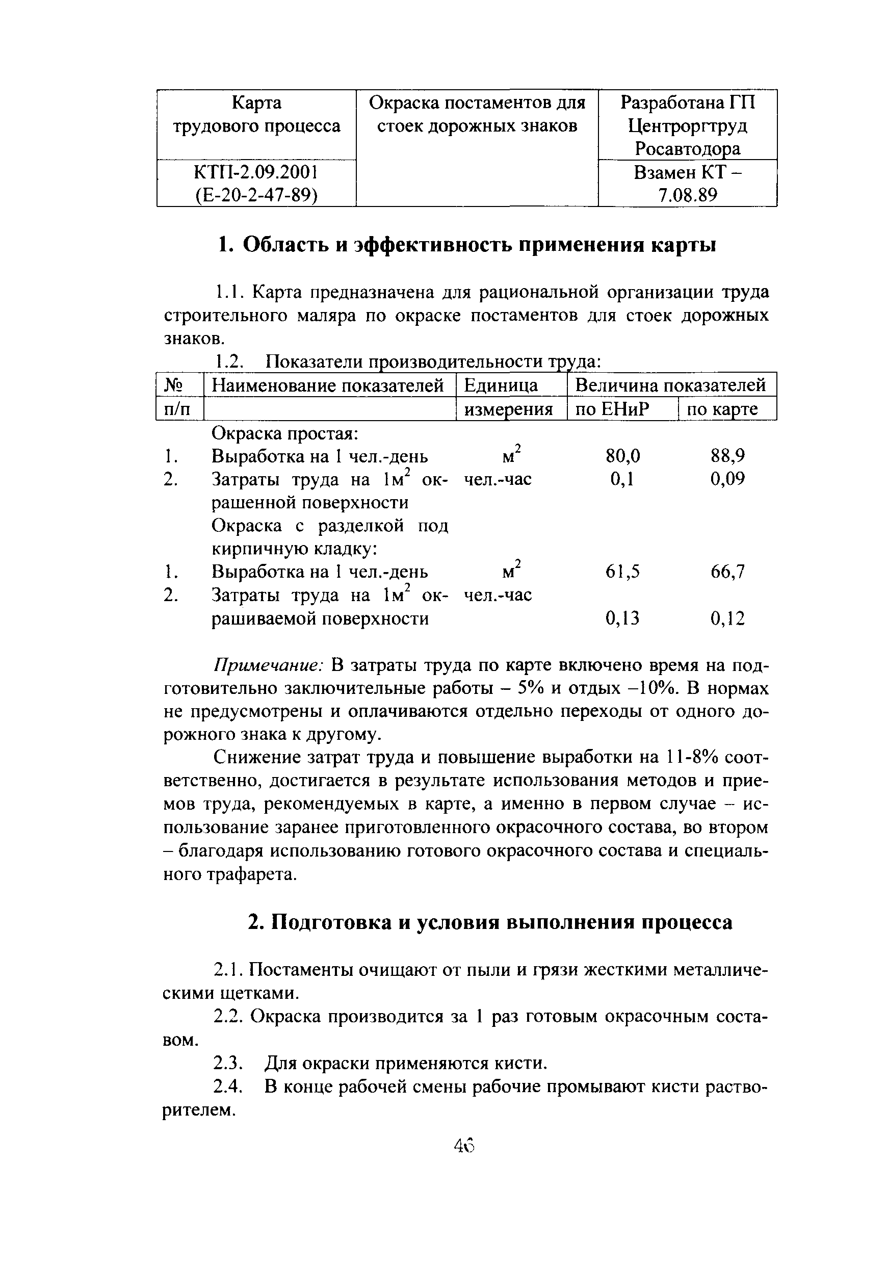 КТП 2.09.2001