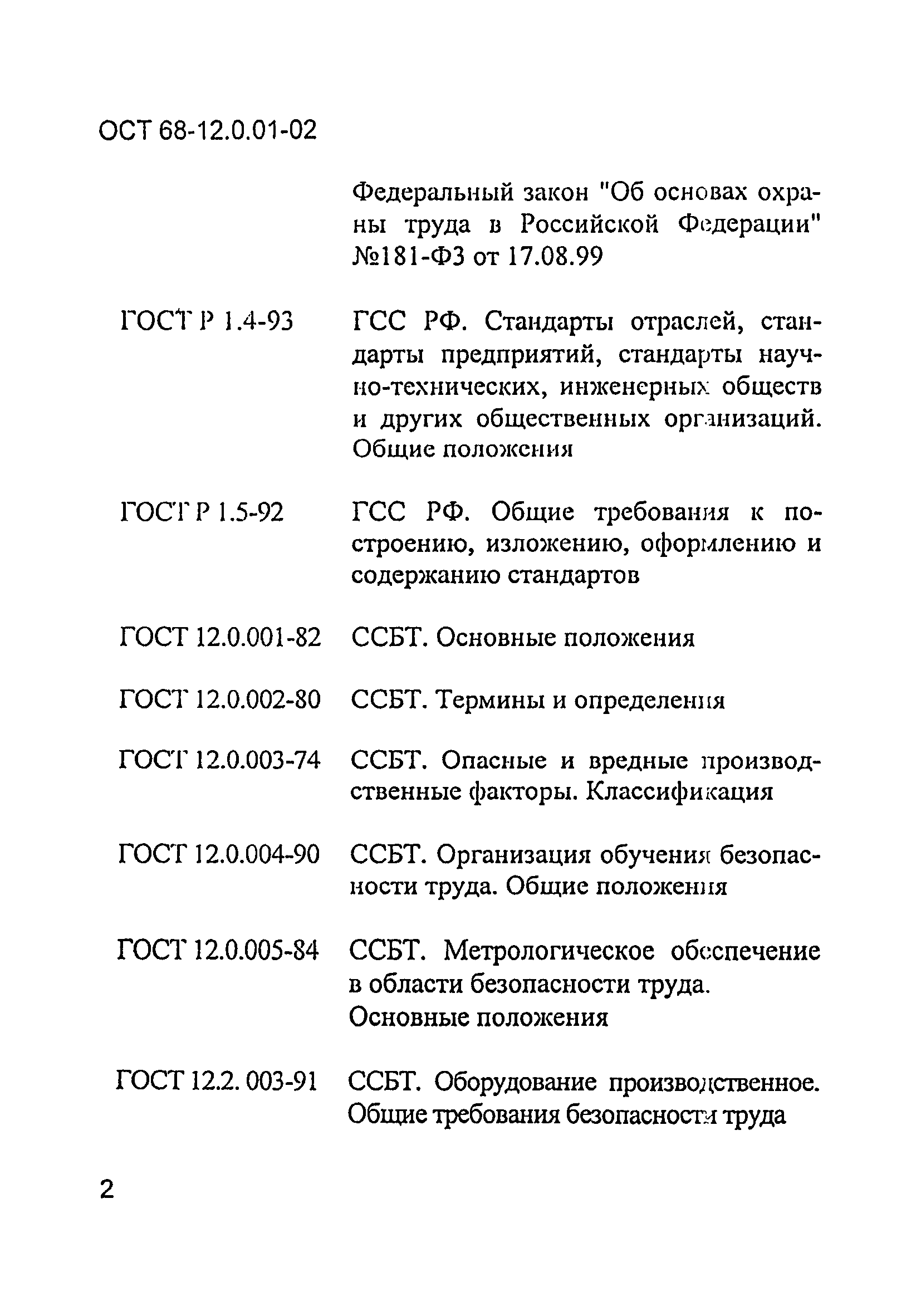 ОСТ 68-12.0.01-02