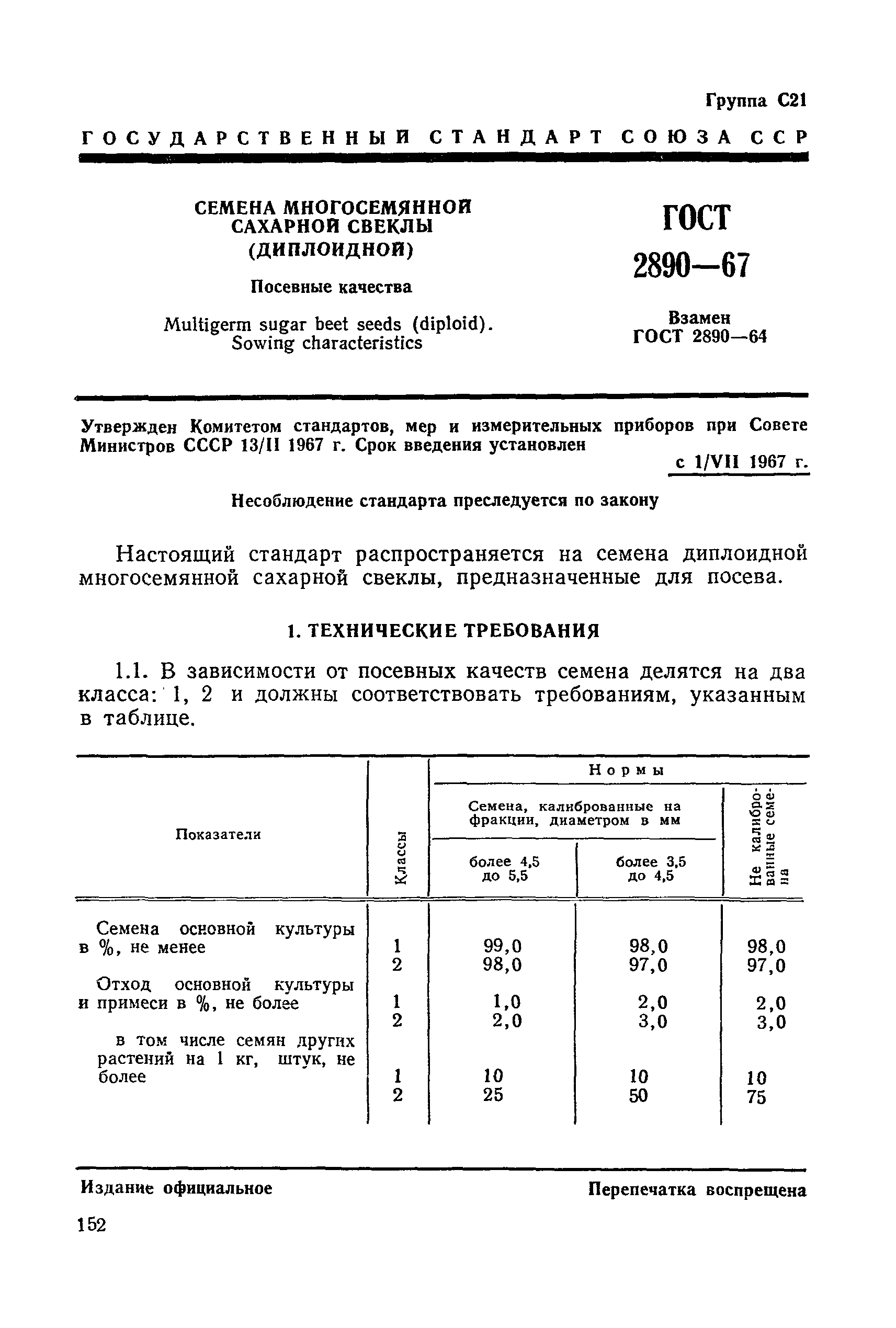 ГОСТ 2890-67