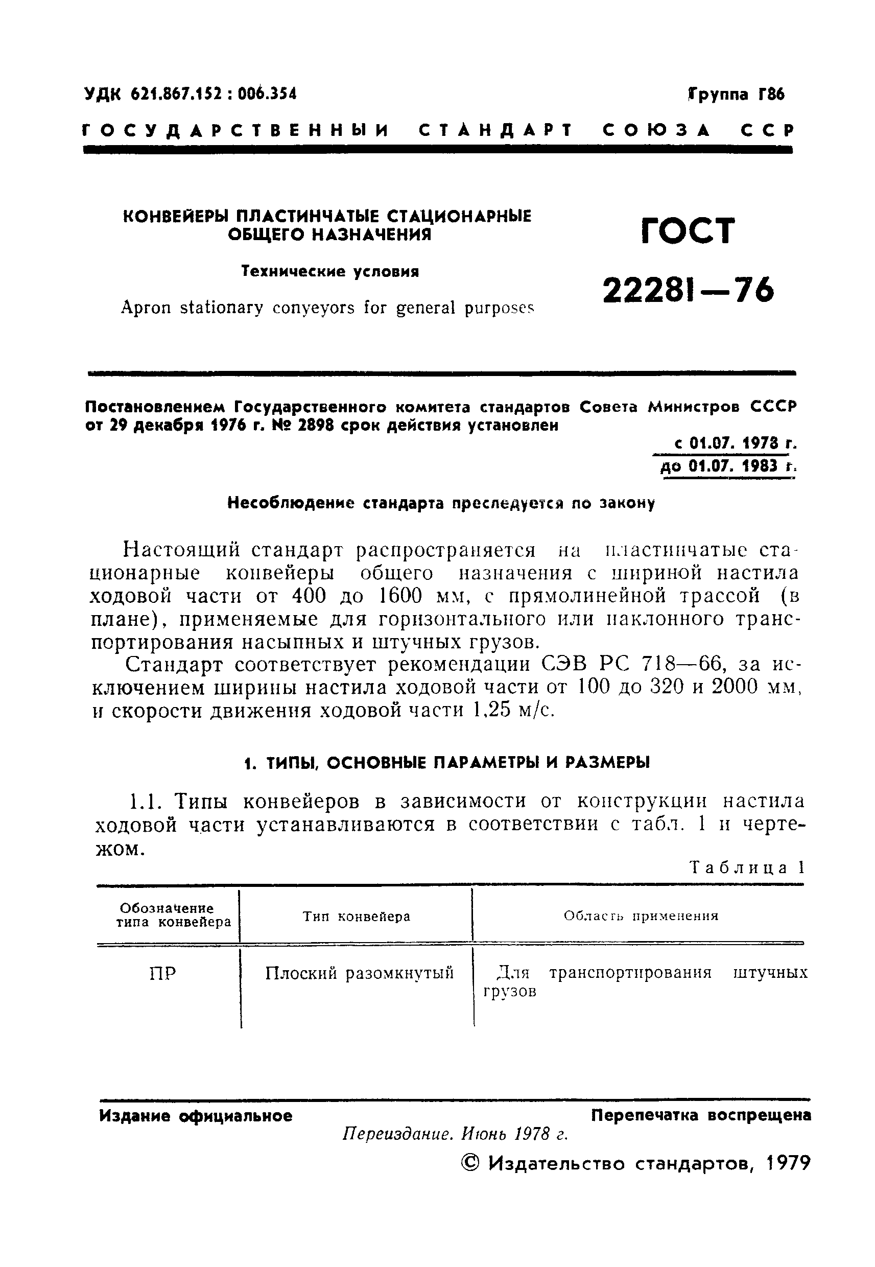 ГОСТ 22281-76