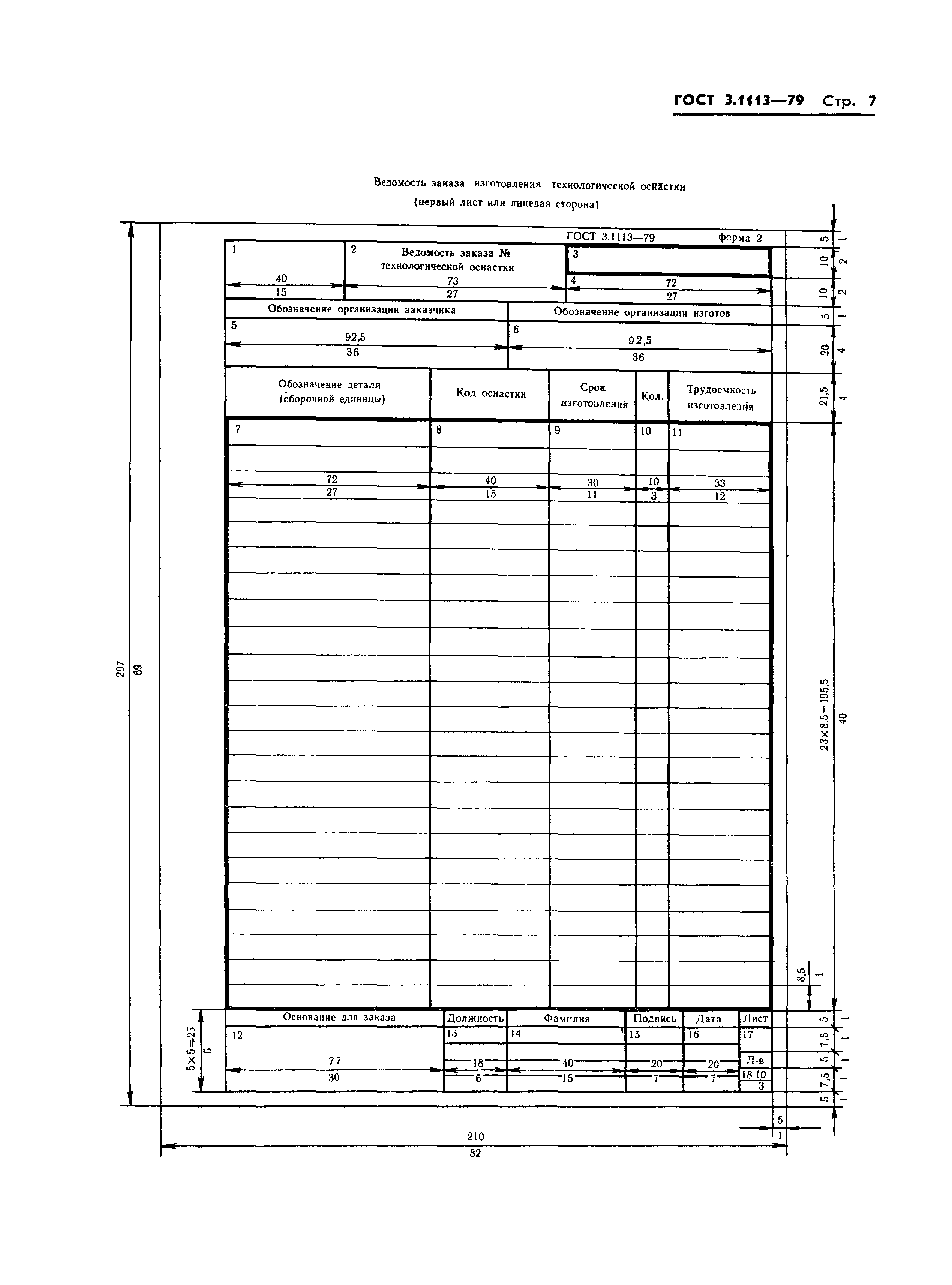 ГОСТ 3.1113-79