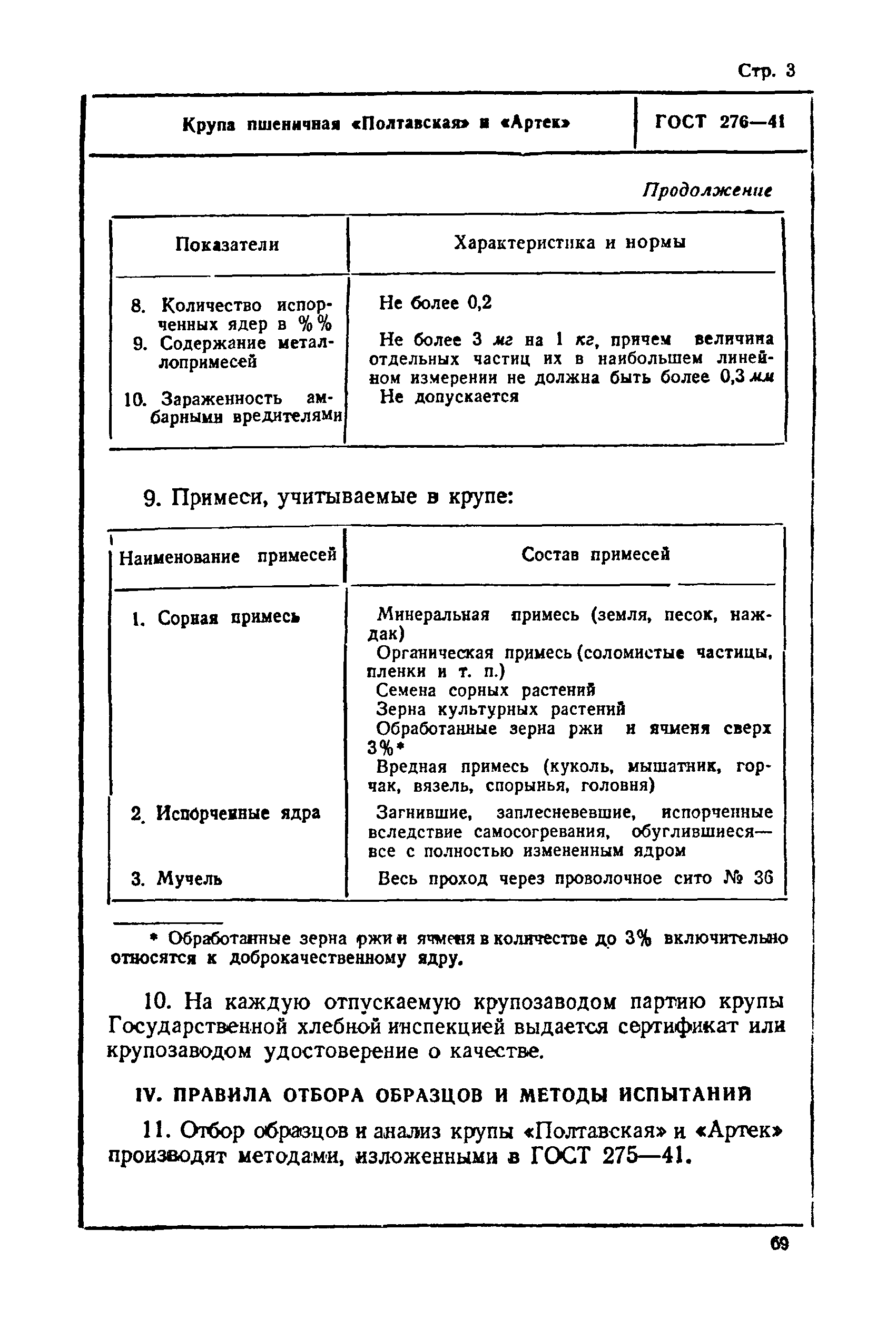 ГОСТ 276-41