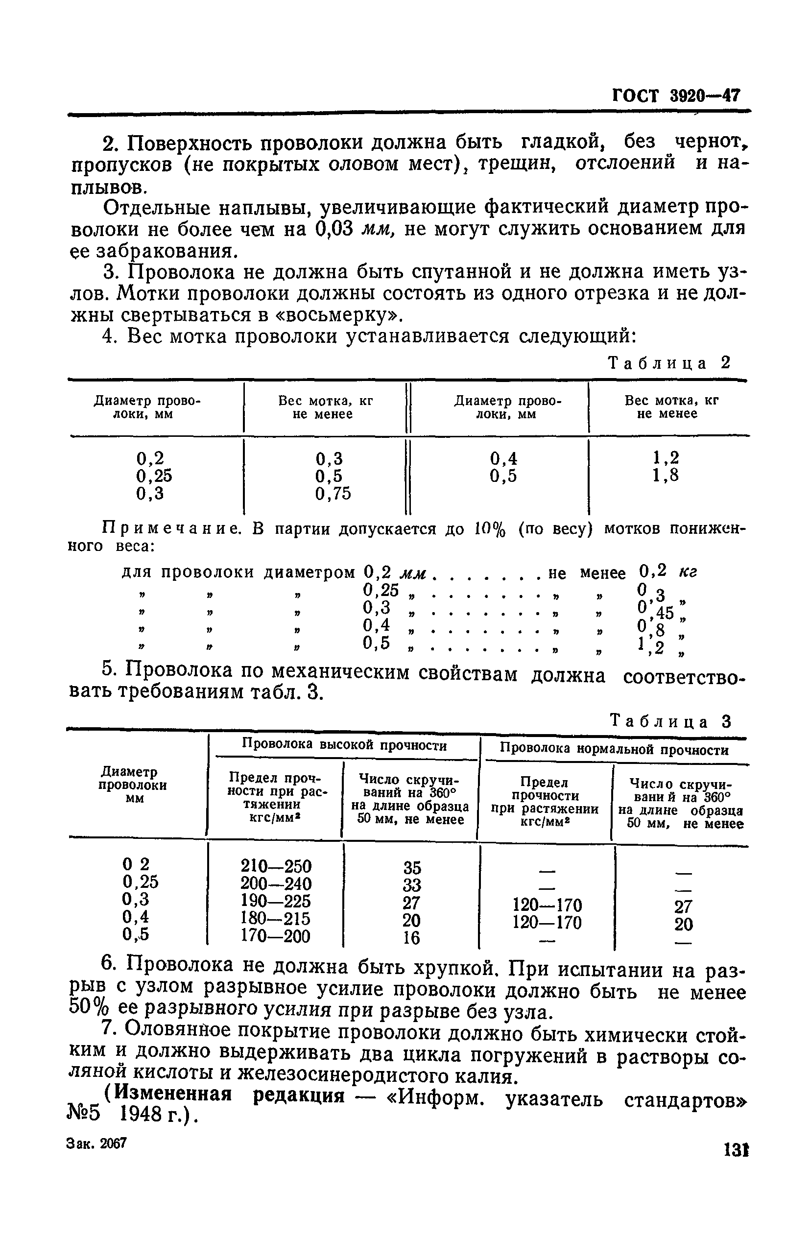 ГОСТ 3920-47