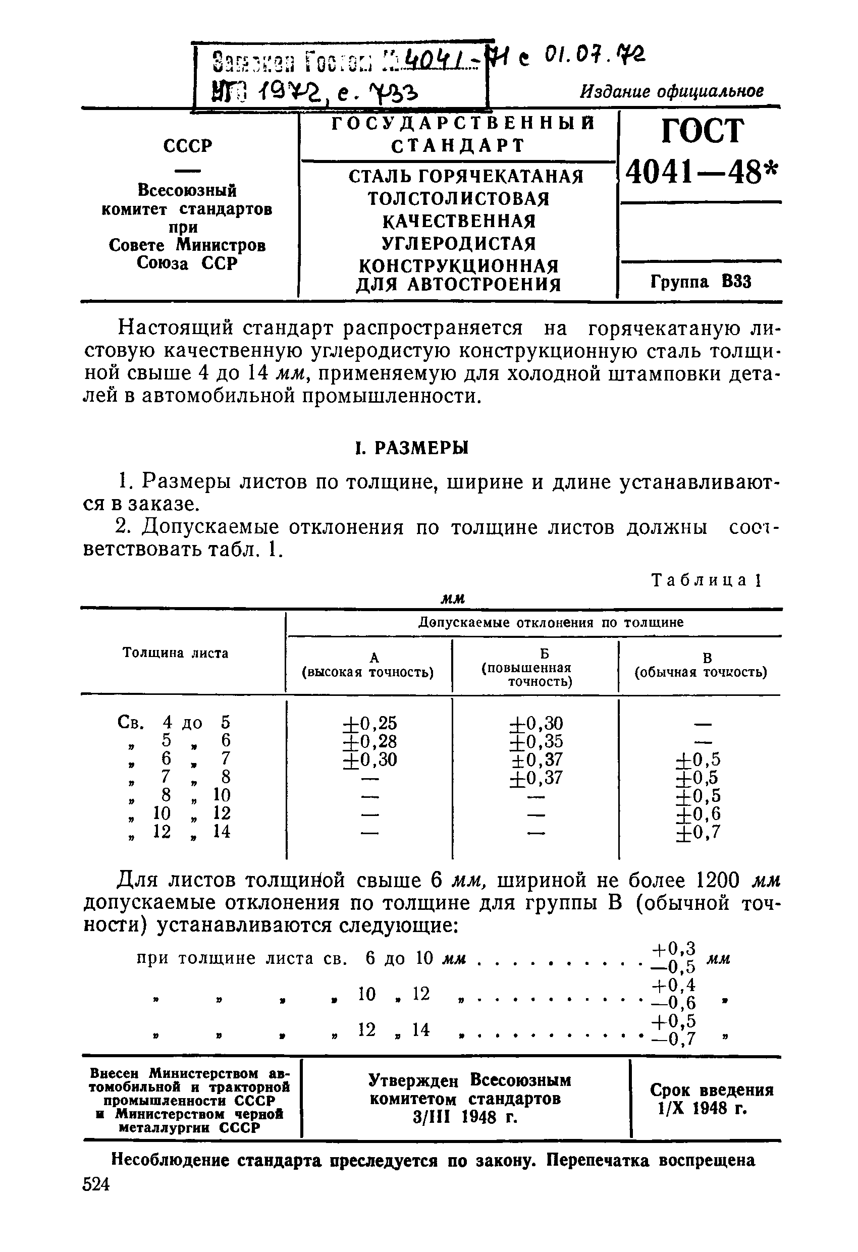 ГОСТ 4041-48