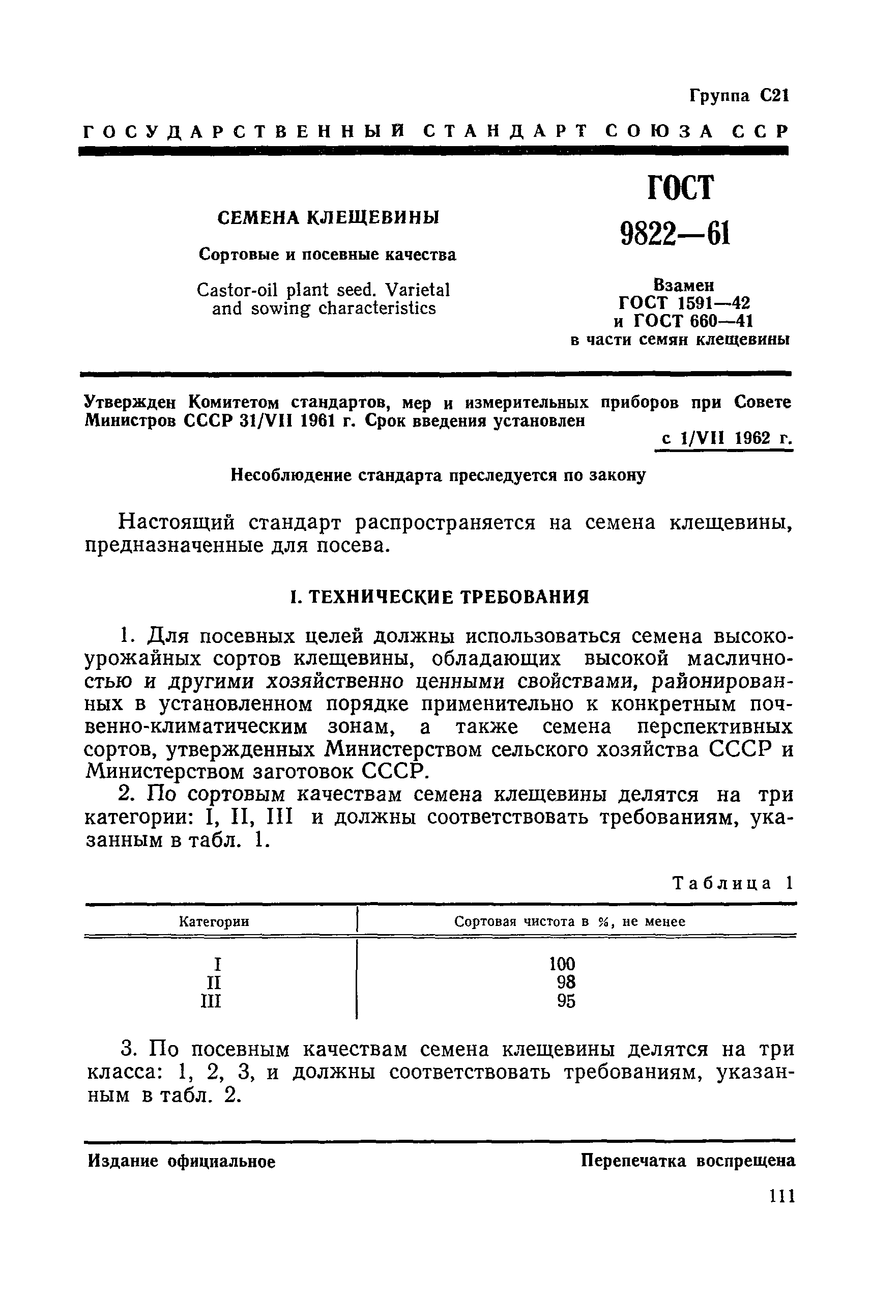 ГОСТ 9822-61