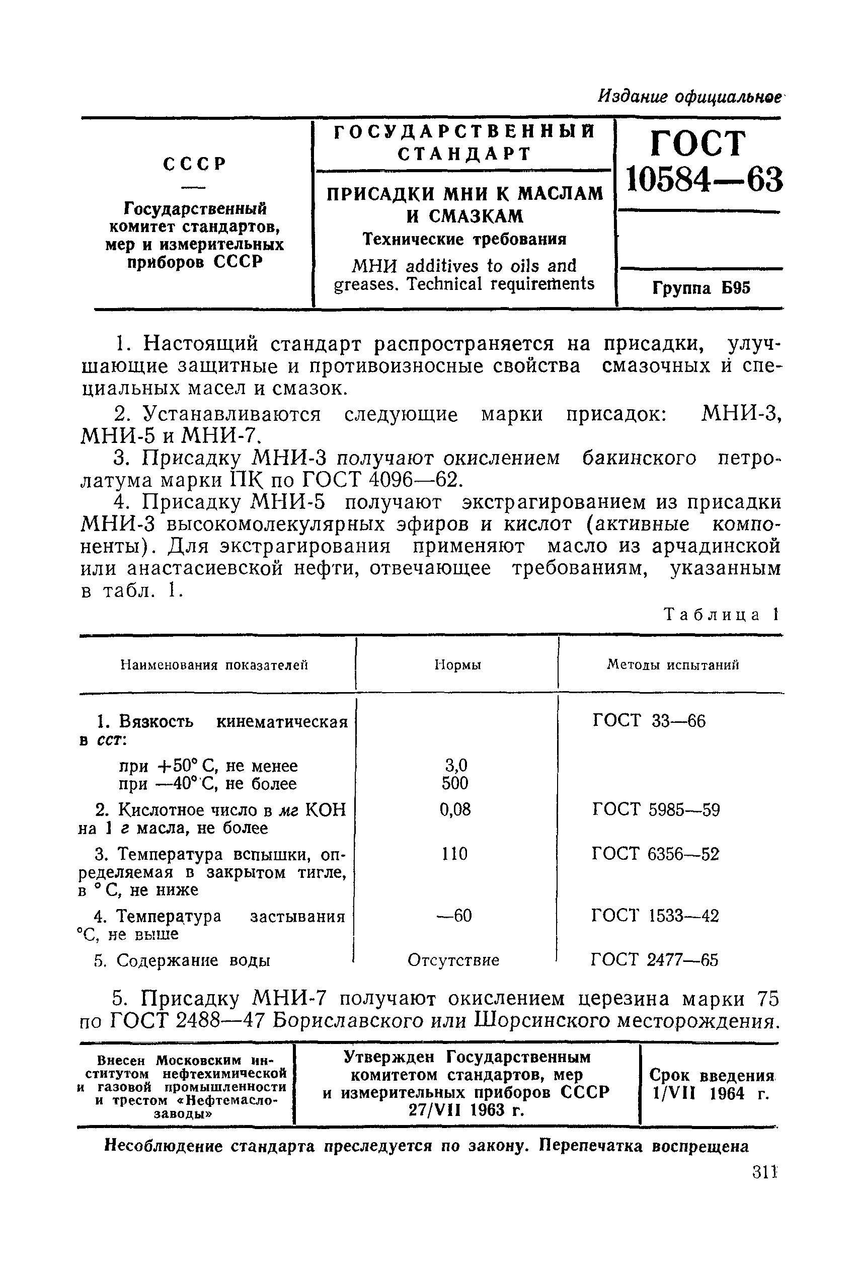 ГОСТ 10584-63