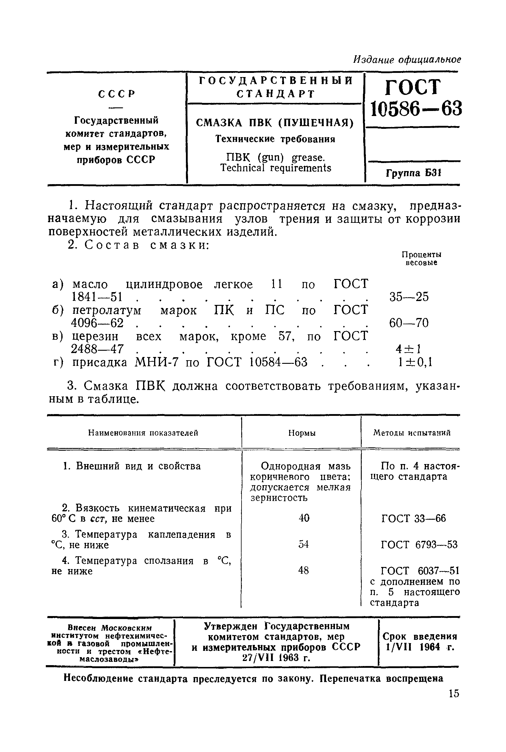 ГОСТ 10586-63