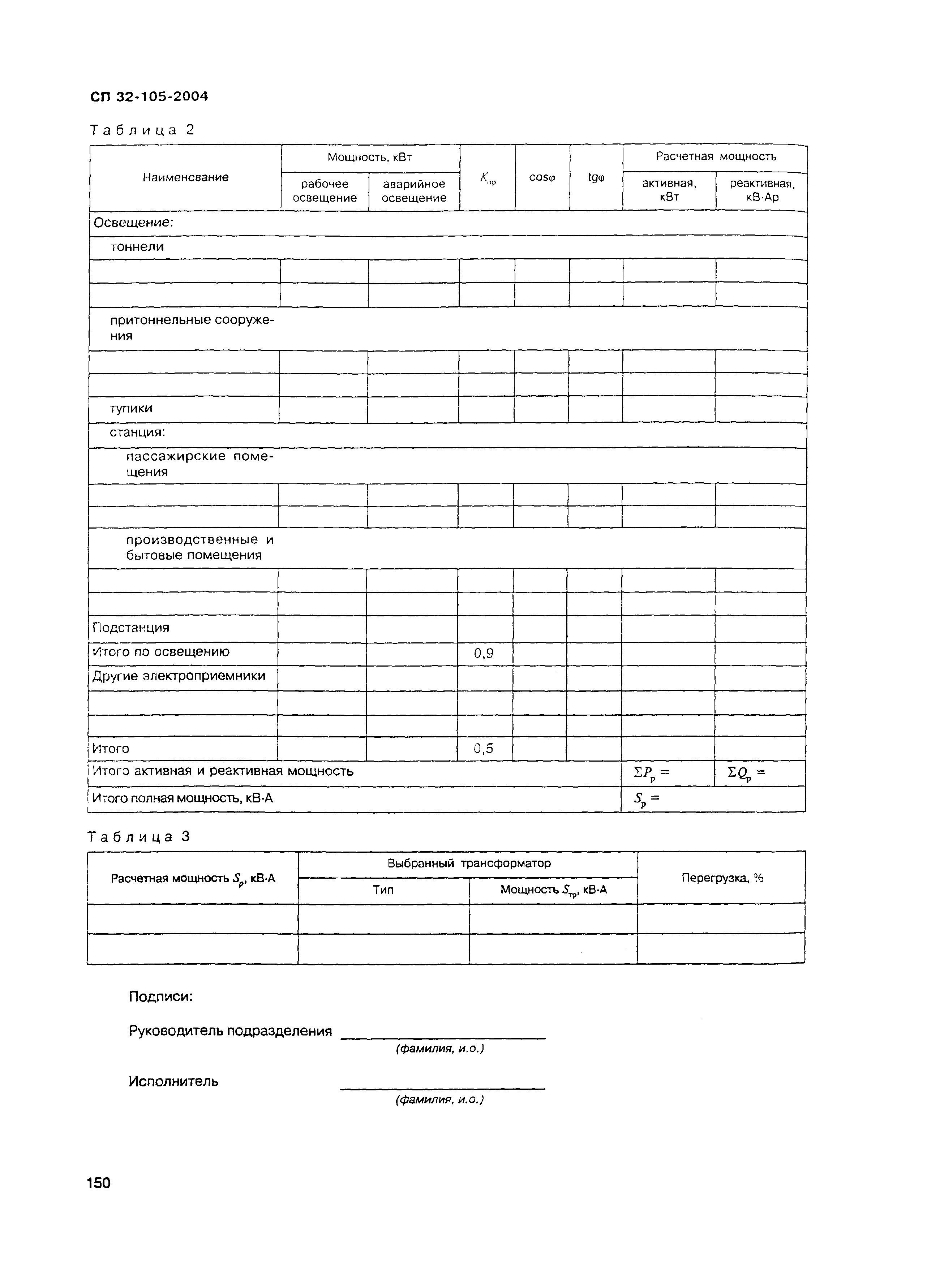 СП 32-105-2004