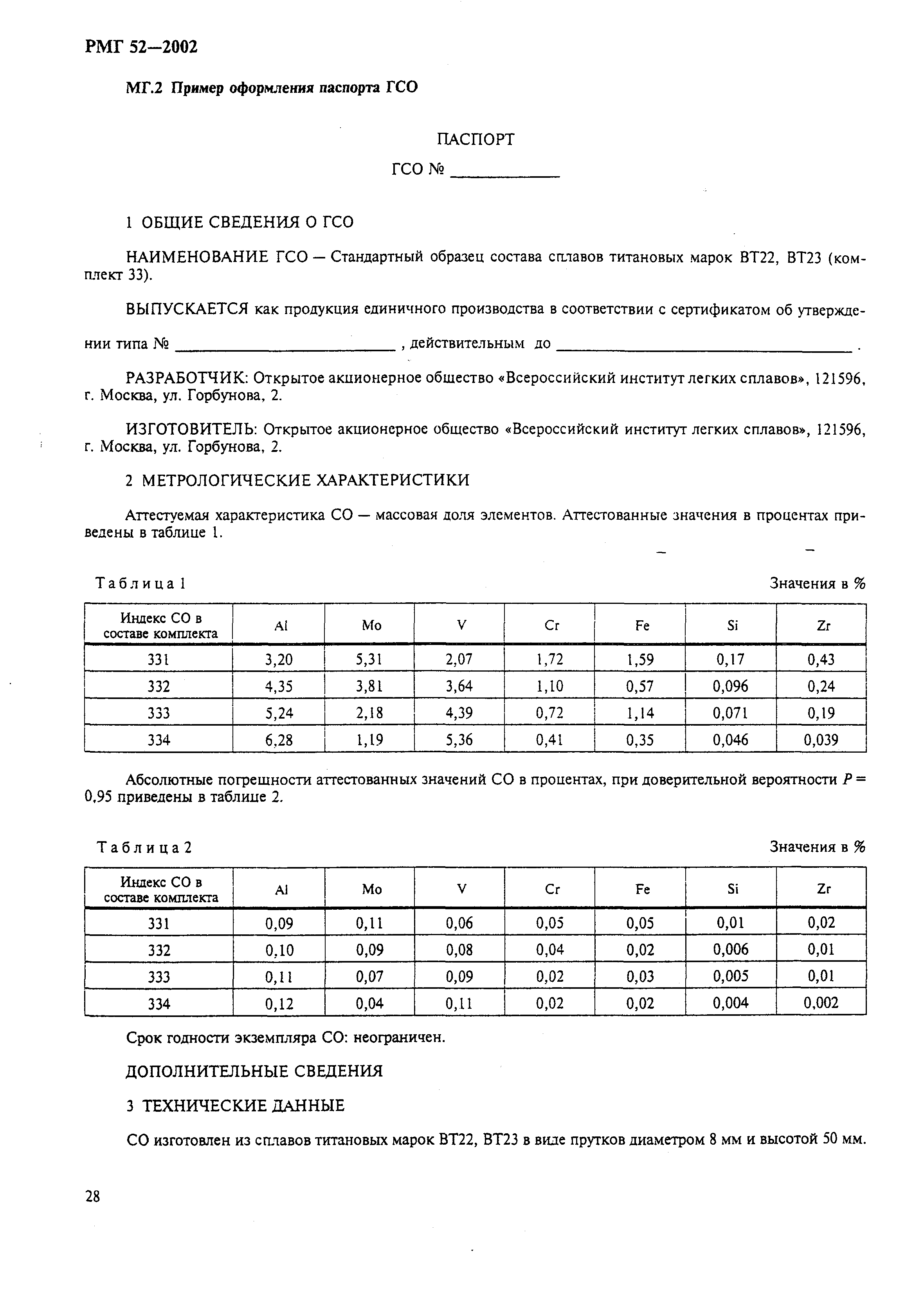 РМГ 52-2002