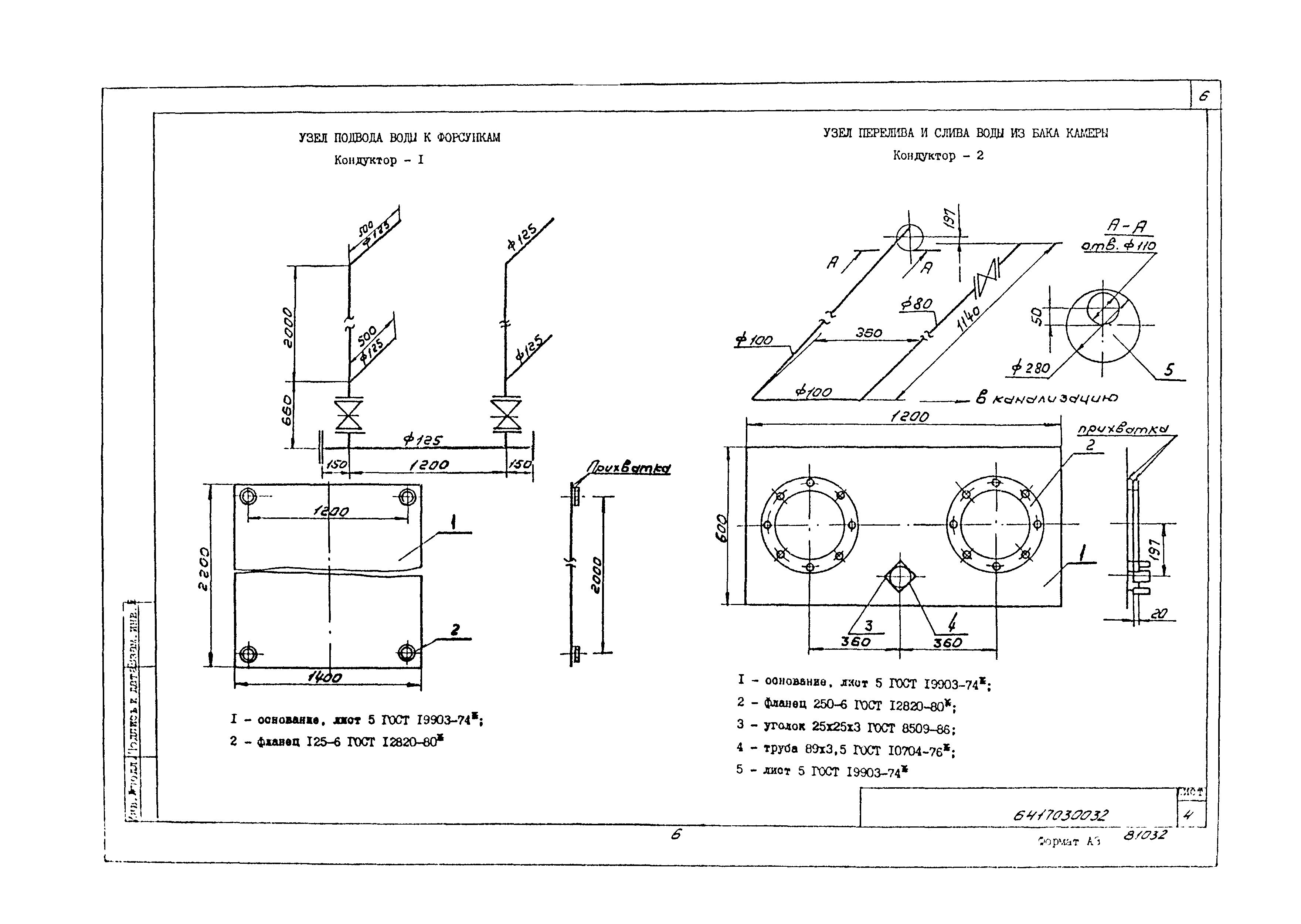 Технологическая карта 6417030032/81032