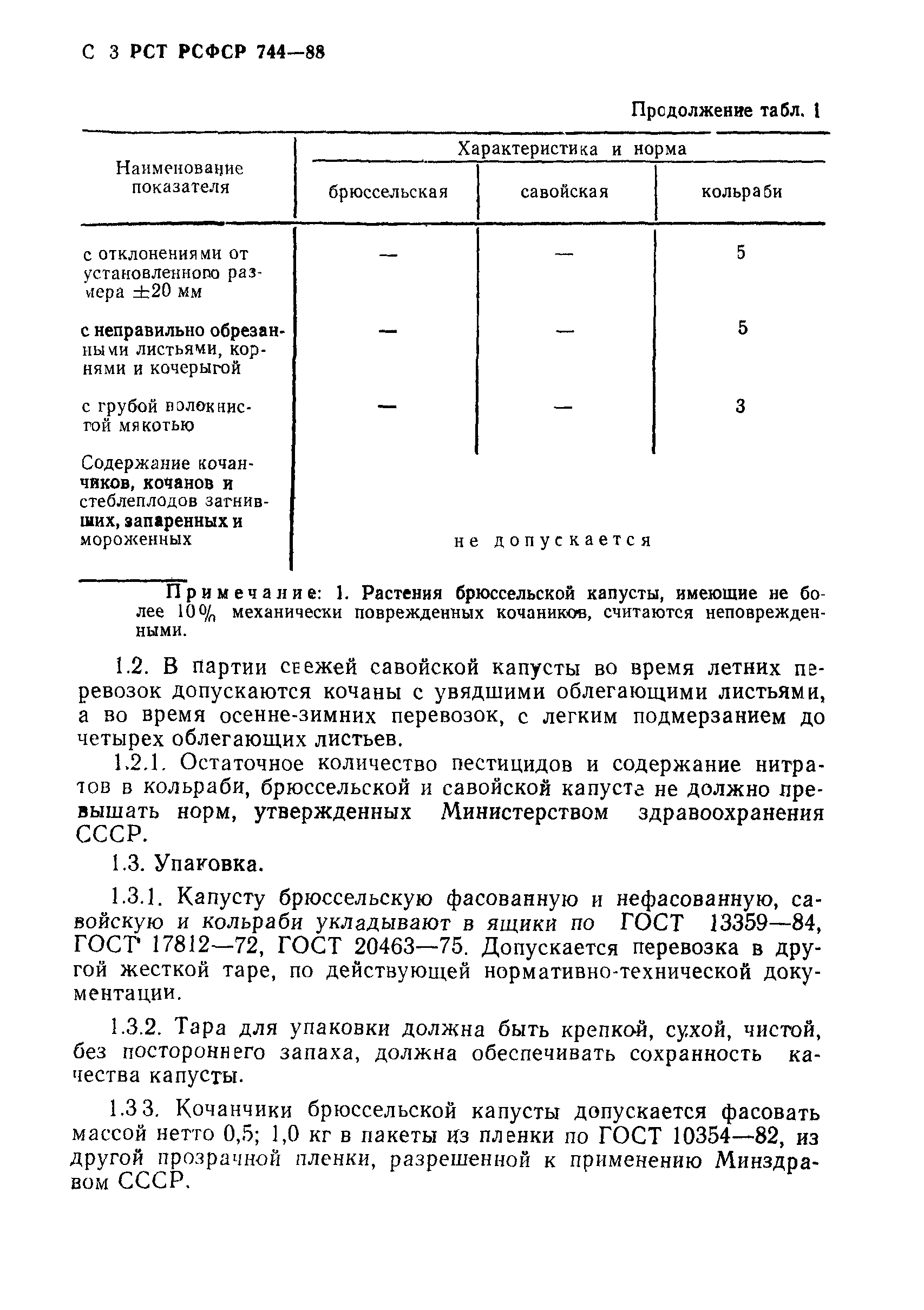 РСТ РСФСР 744-88