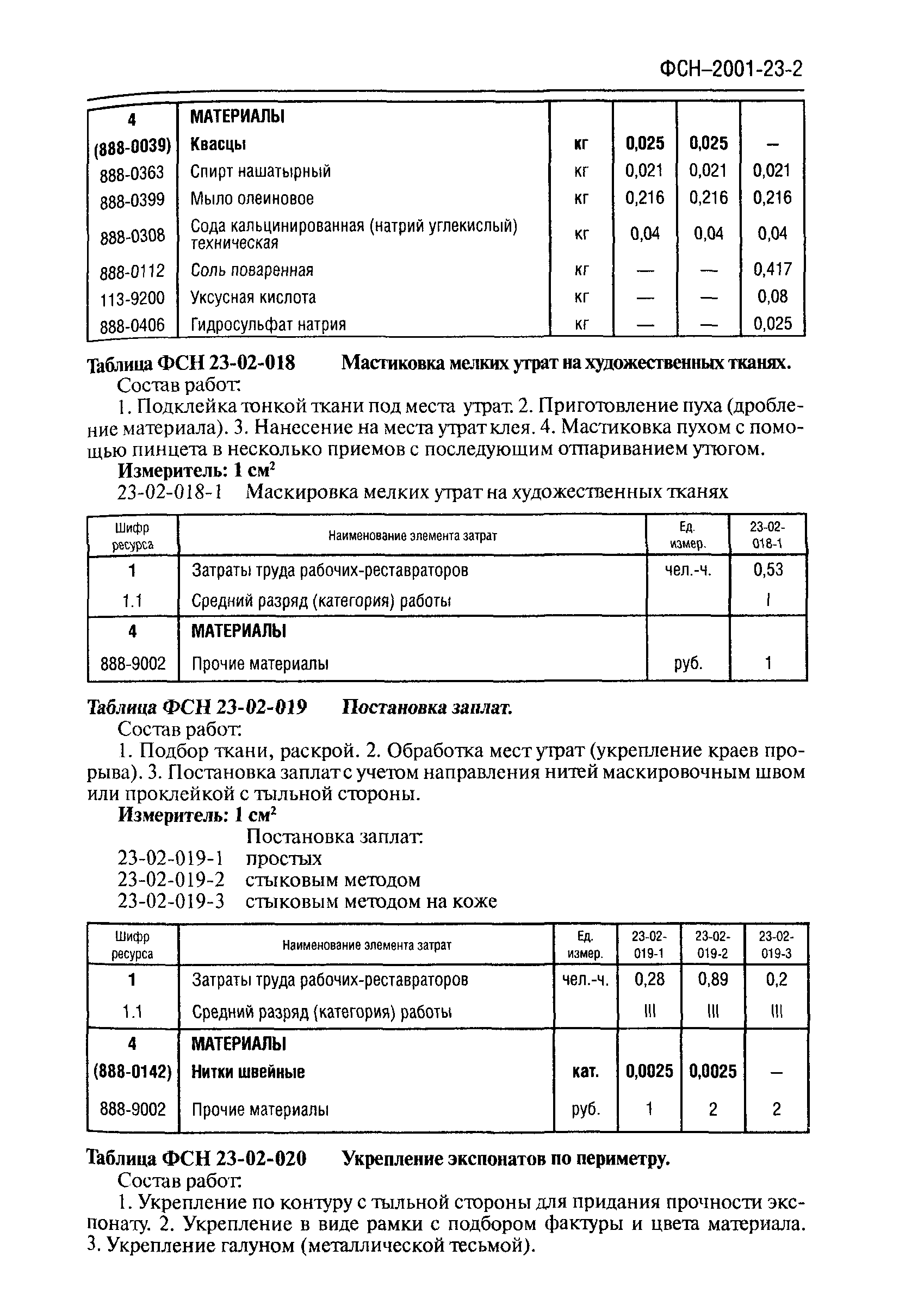 ФСН 2001-23-2