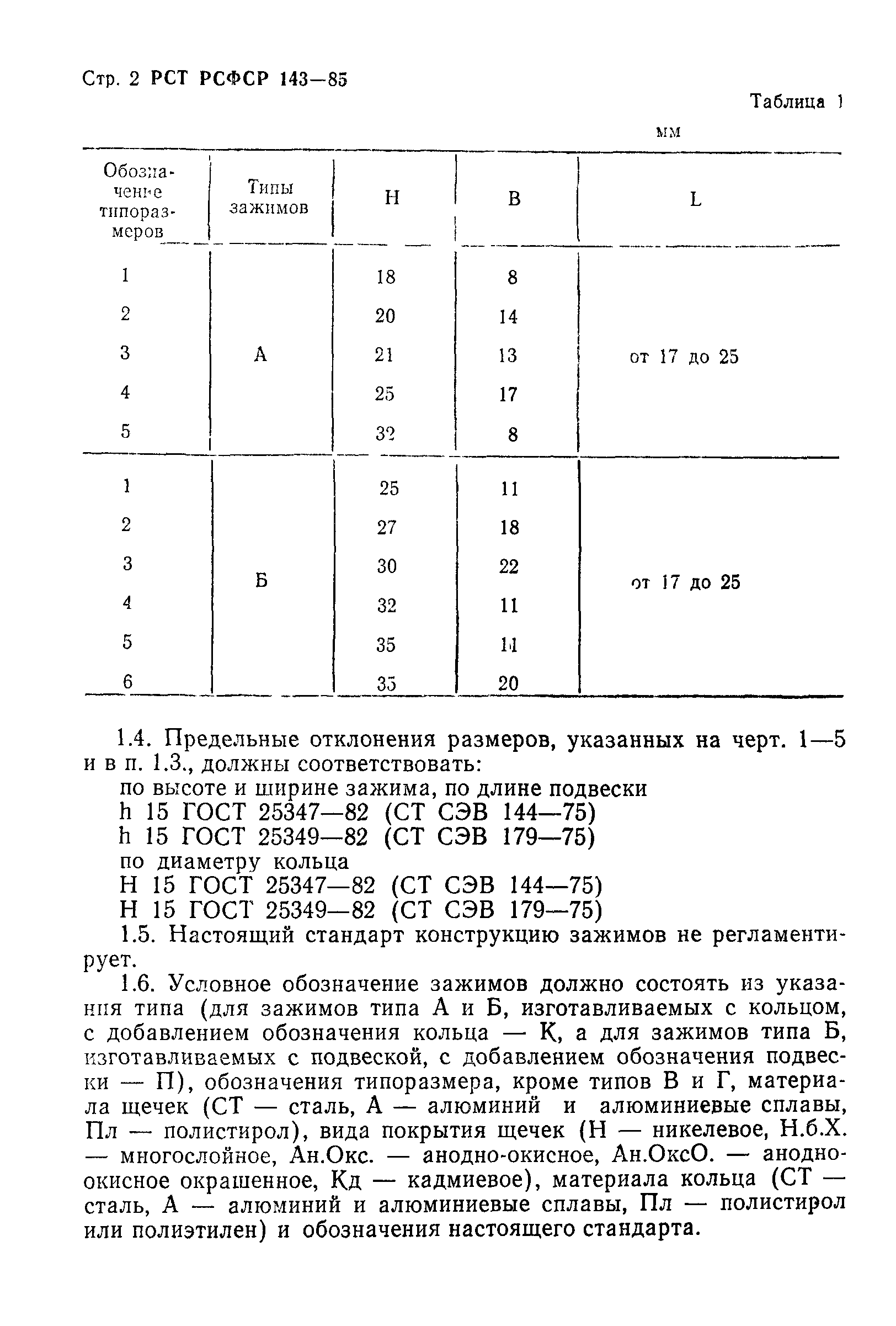 РСТ РСФСР 143-85