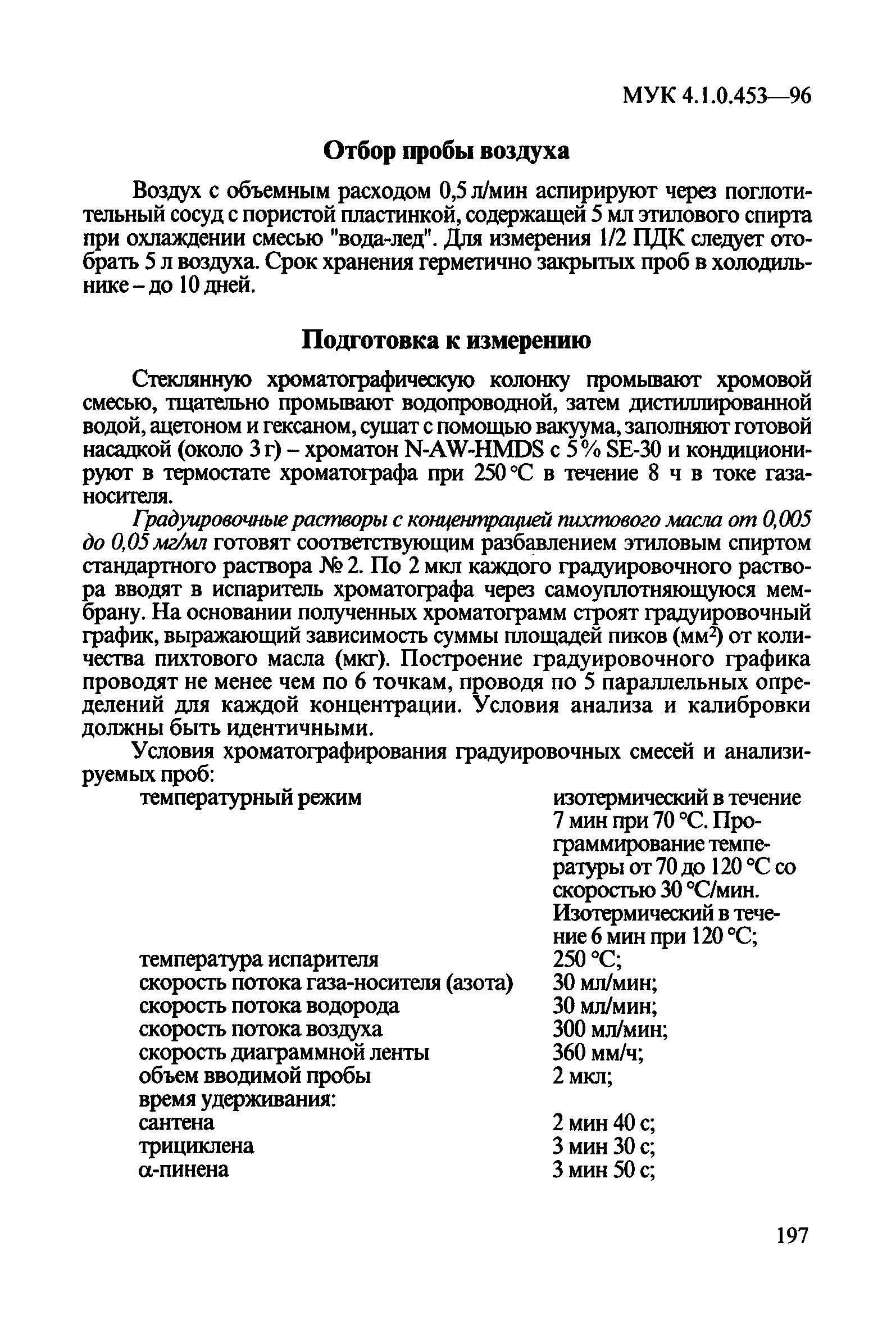 МУК 4.1.0.453-96