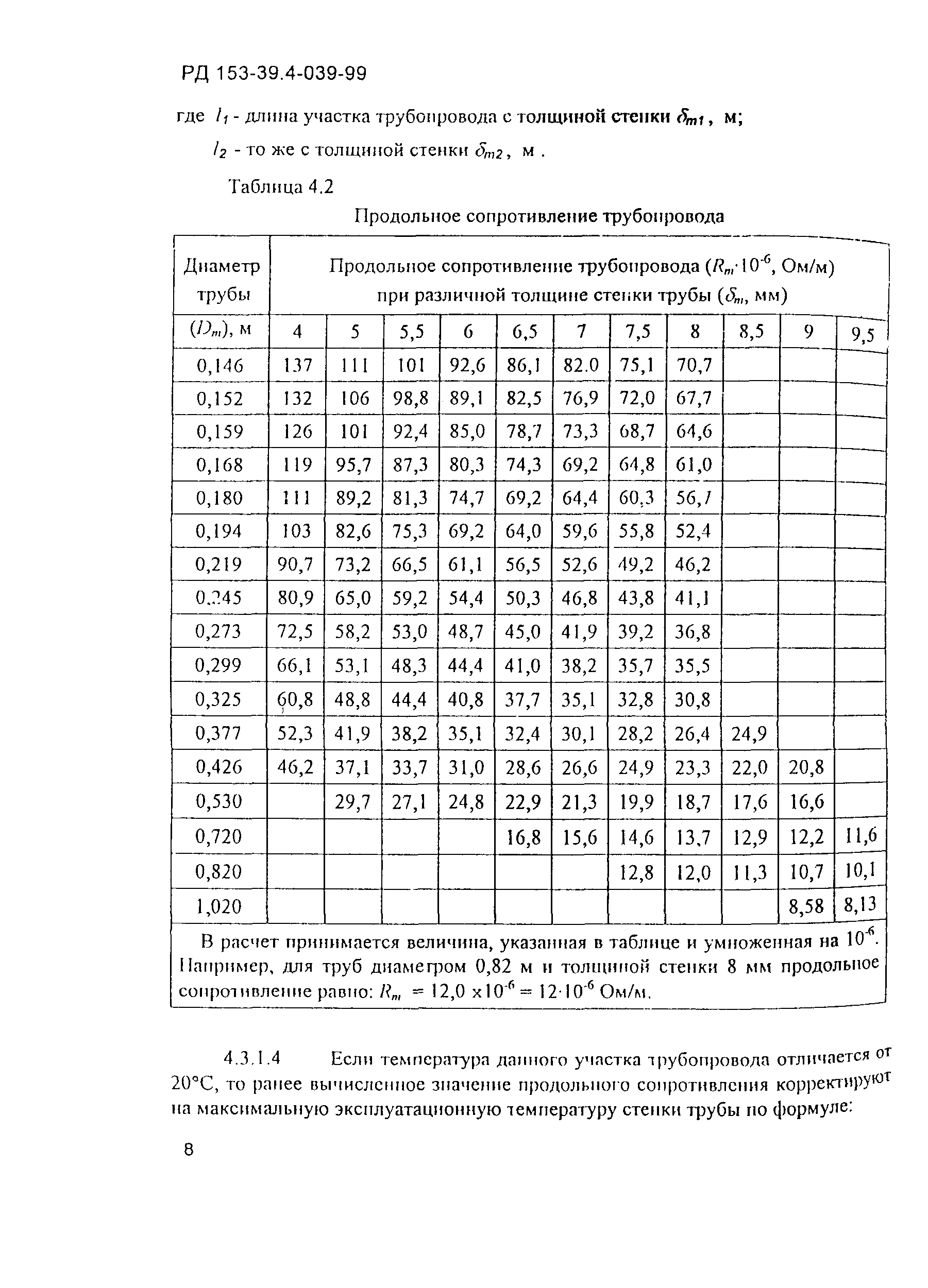 РД 153-39.4-039-99