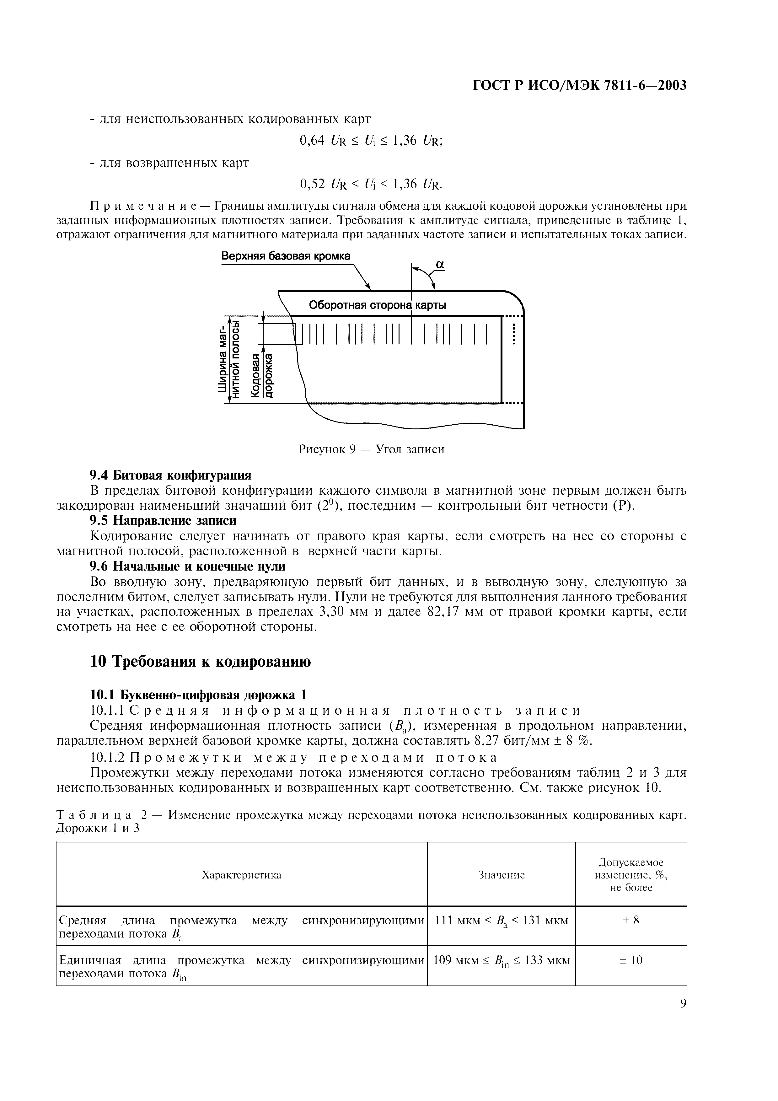 ГОСТ Р ИСО/МЭК 7811-6-2003