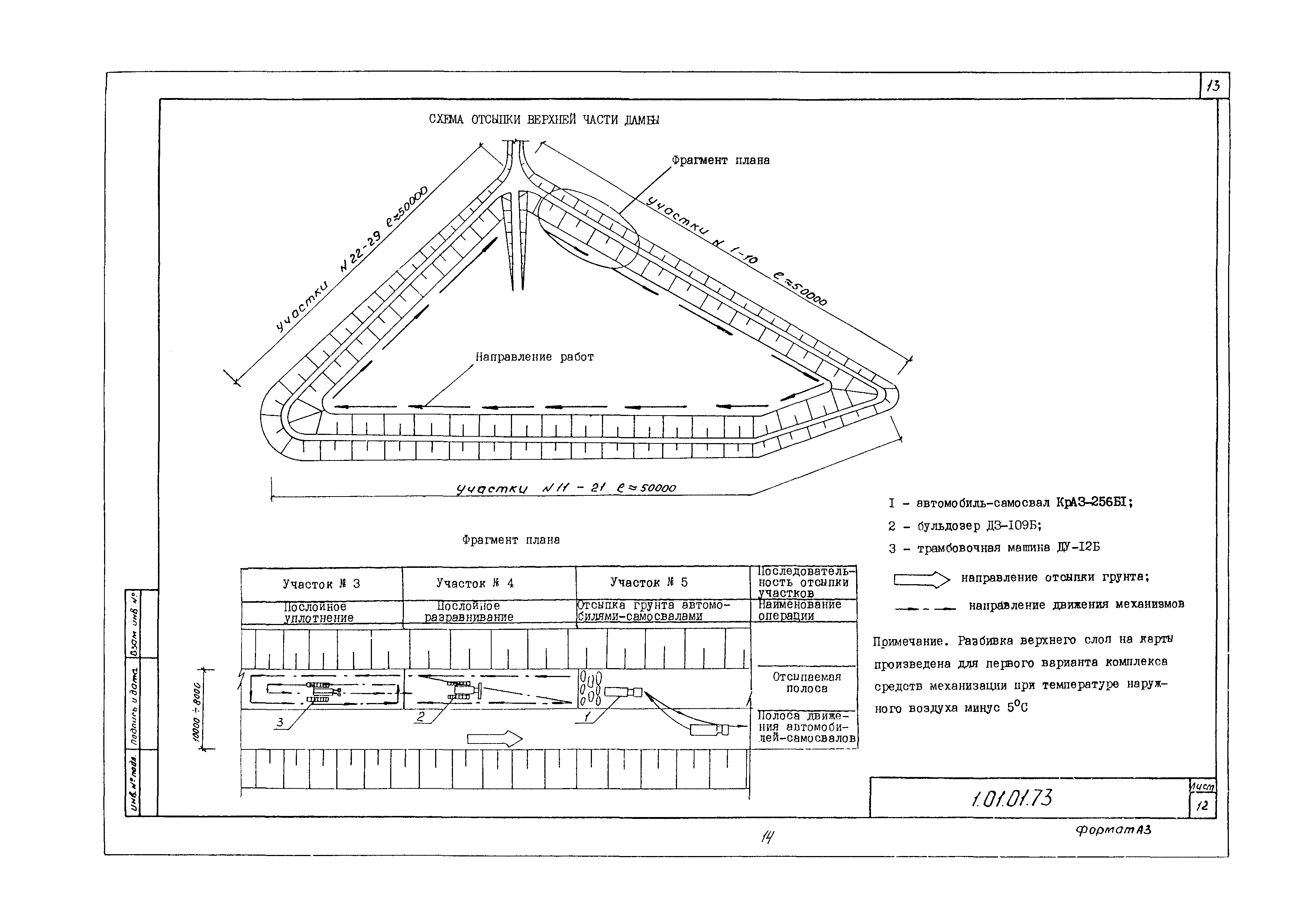 Технологическая карта 1.01.01.73