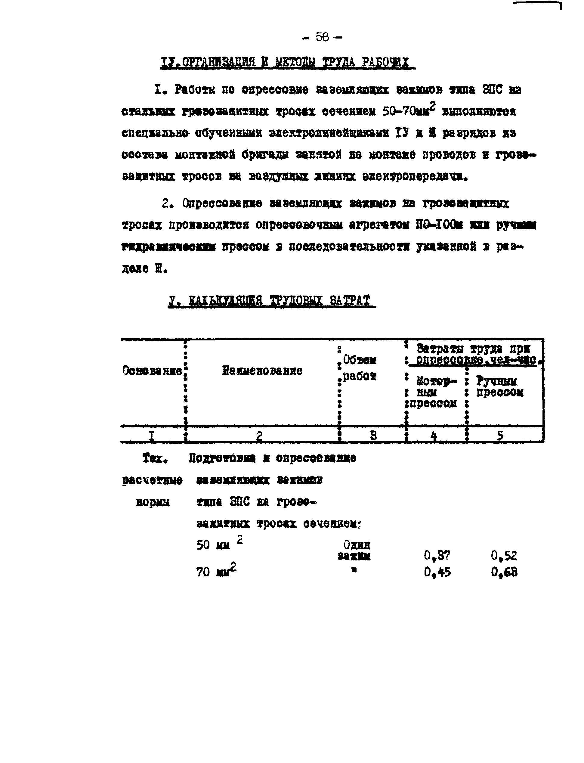 Технологическая карта К-V-19-7