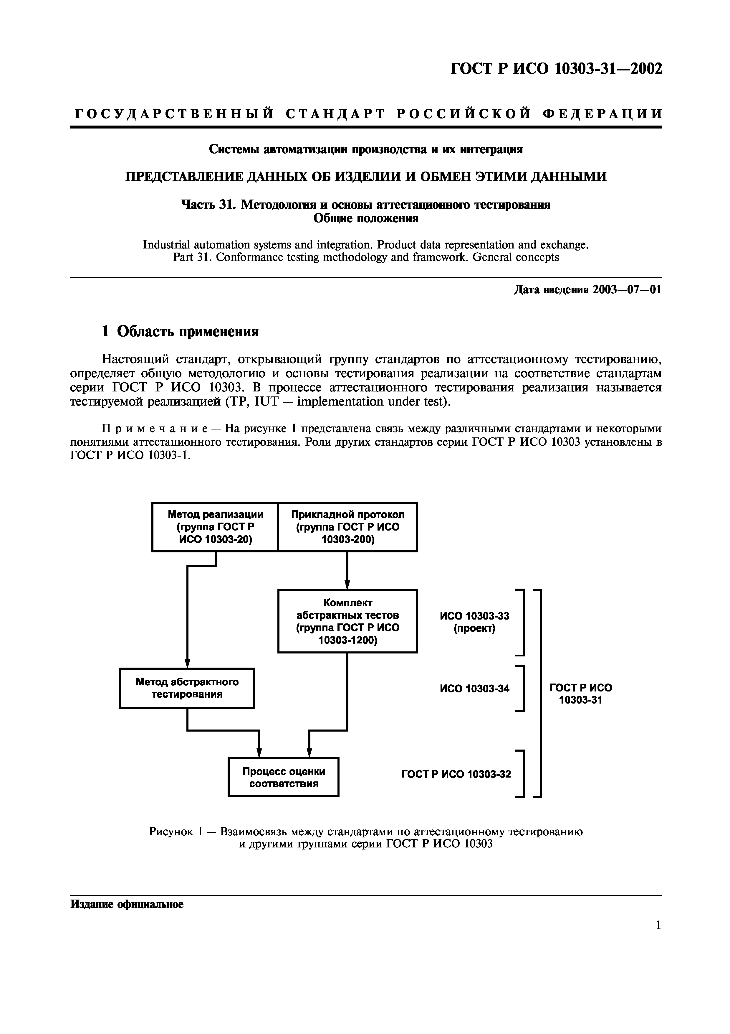 ГОСТ Р ИСО 10303-31-2002