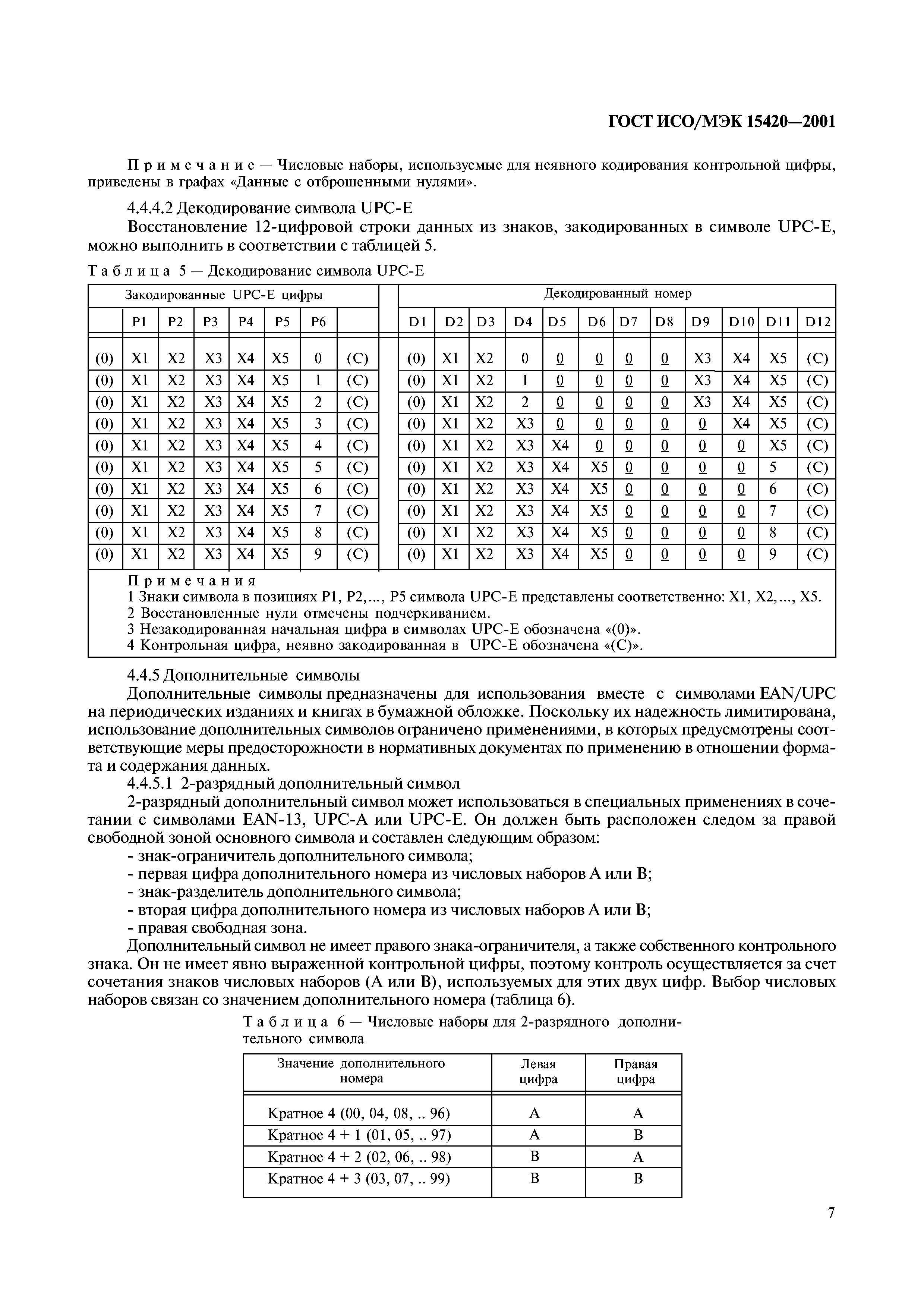 ГОСТ ИСО/МЭК 15420-2001