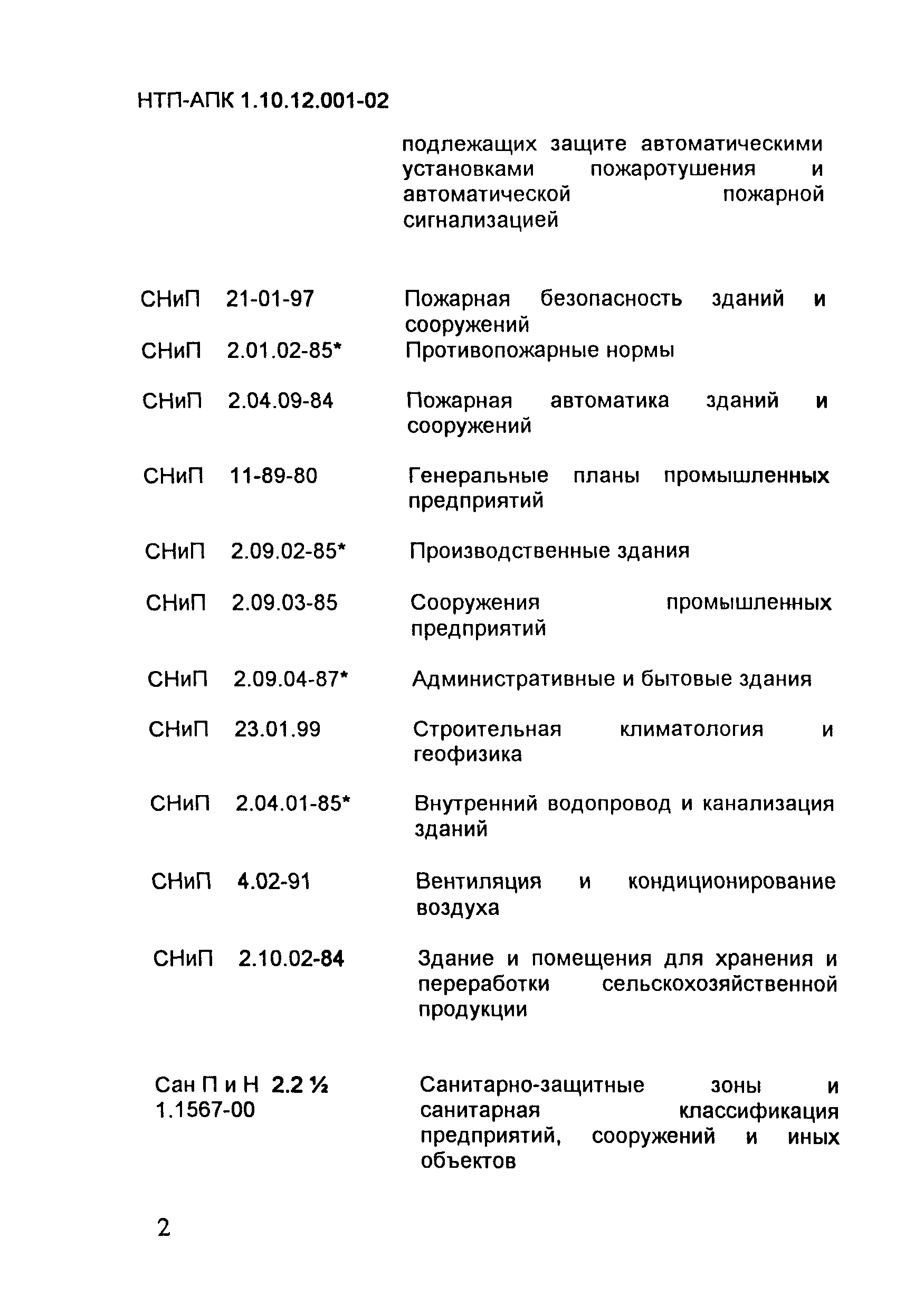 НТП АПК 1.10.12.001-02