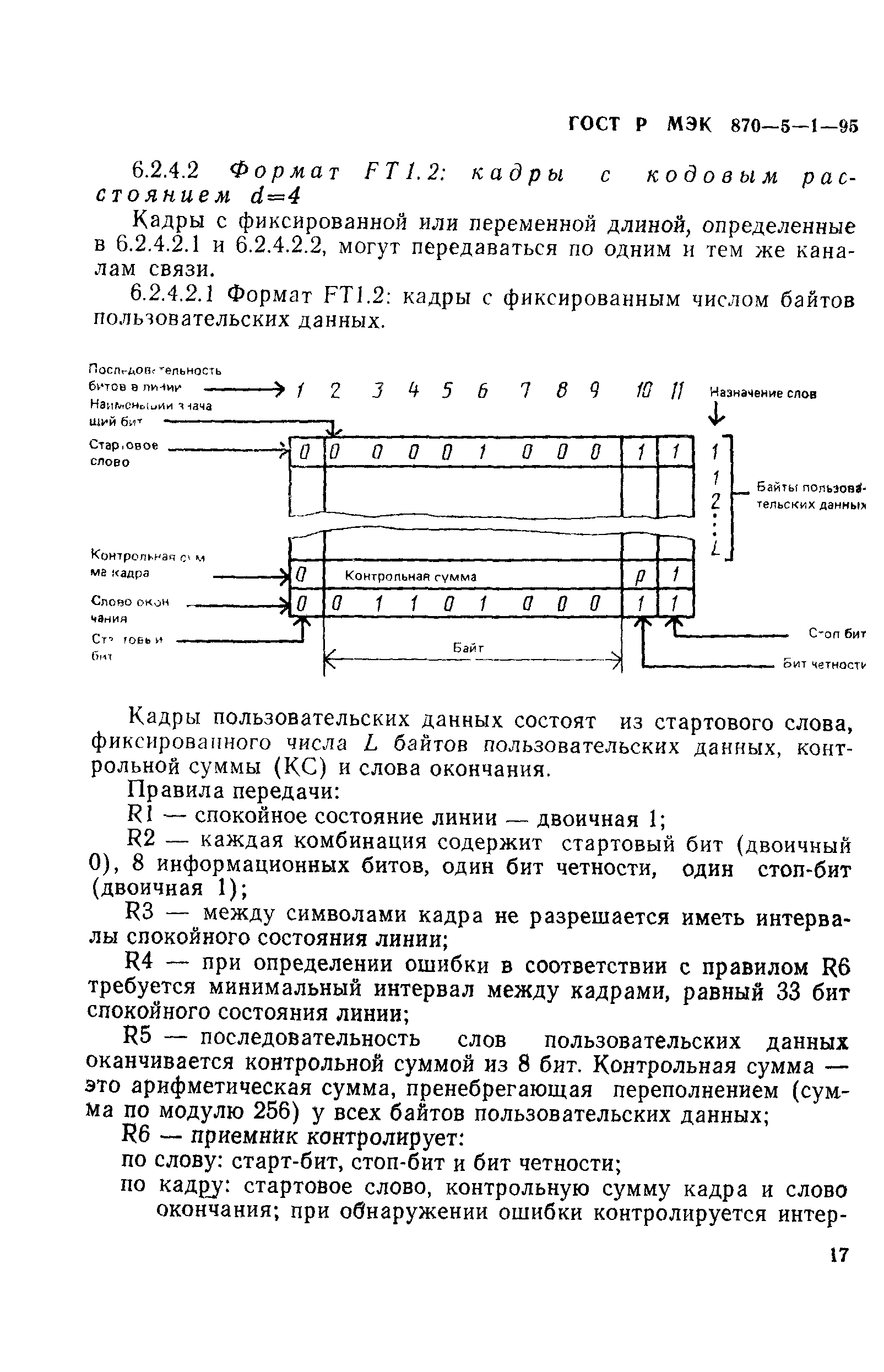 ГОСТ Р МЭК 870-5-1-95