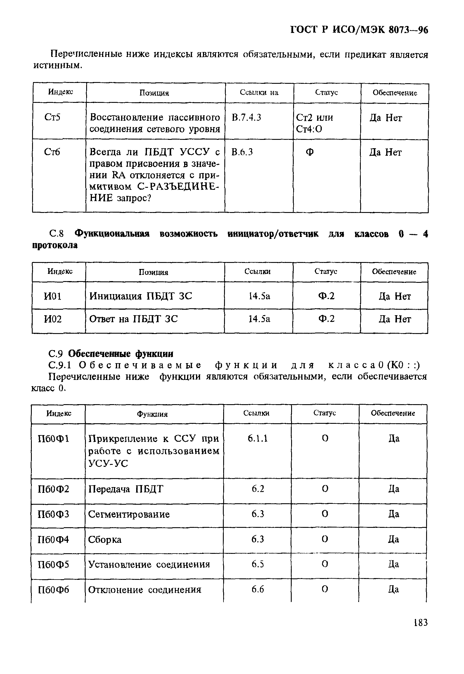 ГОСТ Р ИСО/МЭК 8073-96