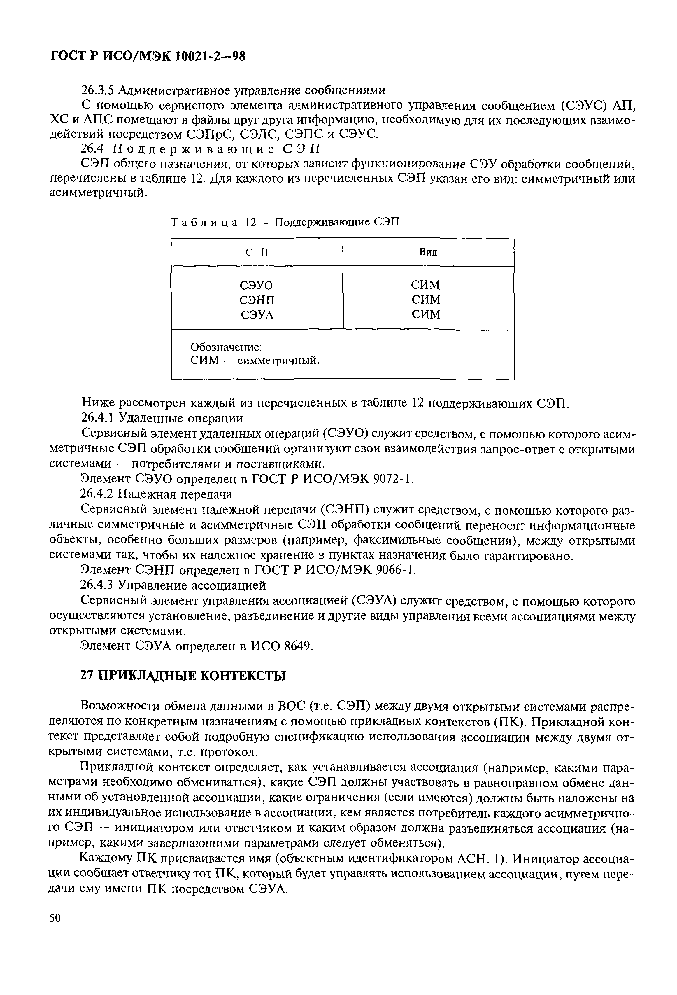 ГОСТ Р ИСО/МЭК 10021-2-98