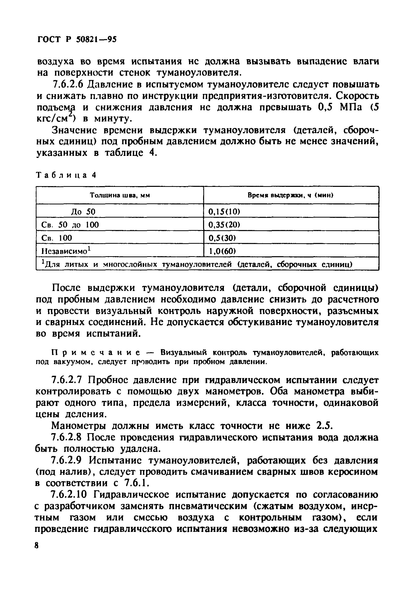 ГОСТ Р 50821-95
