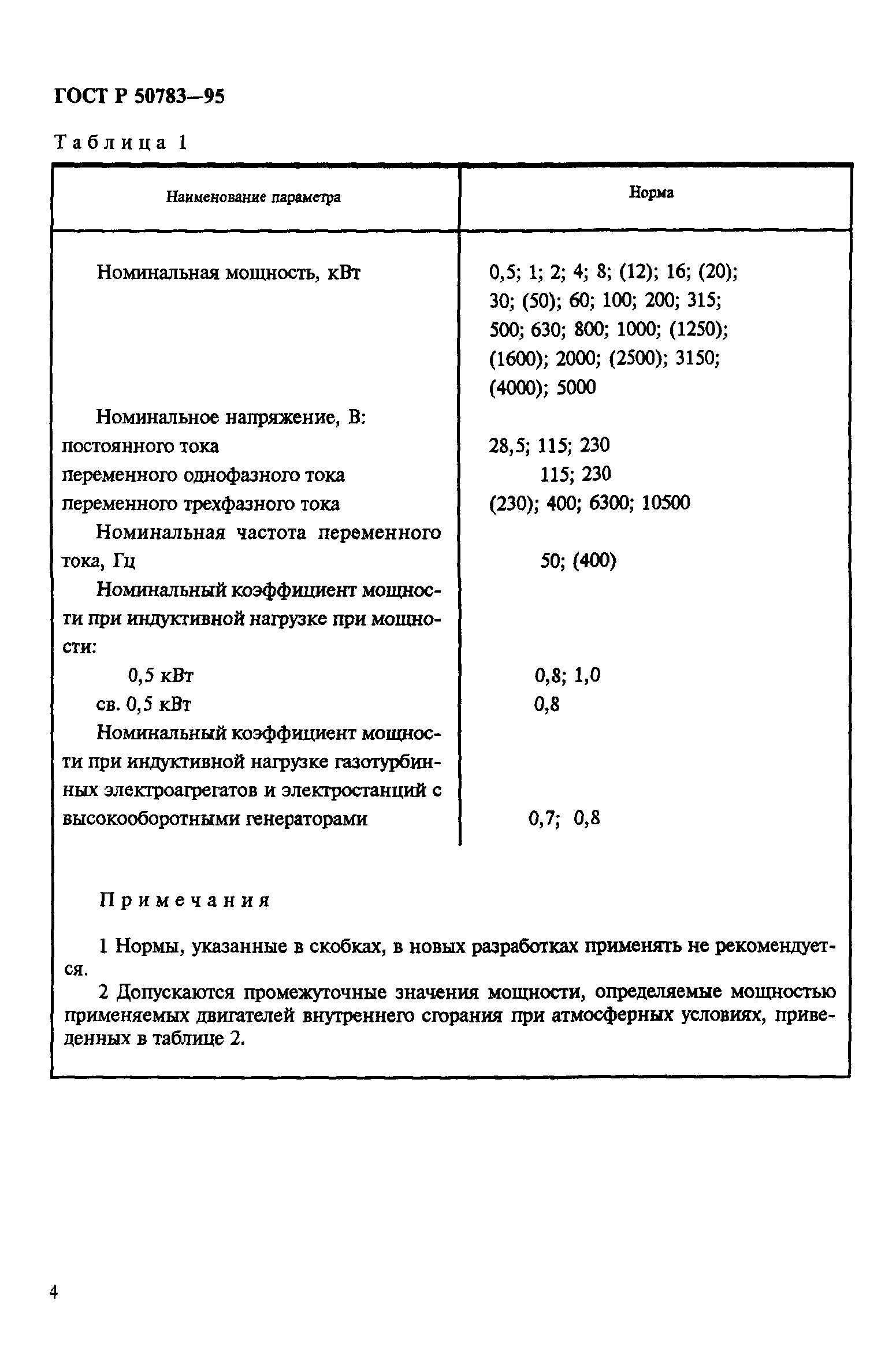 ГОСТ Р 50783-95