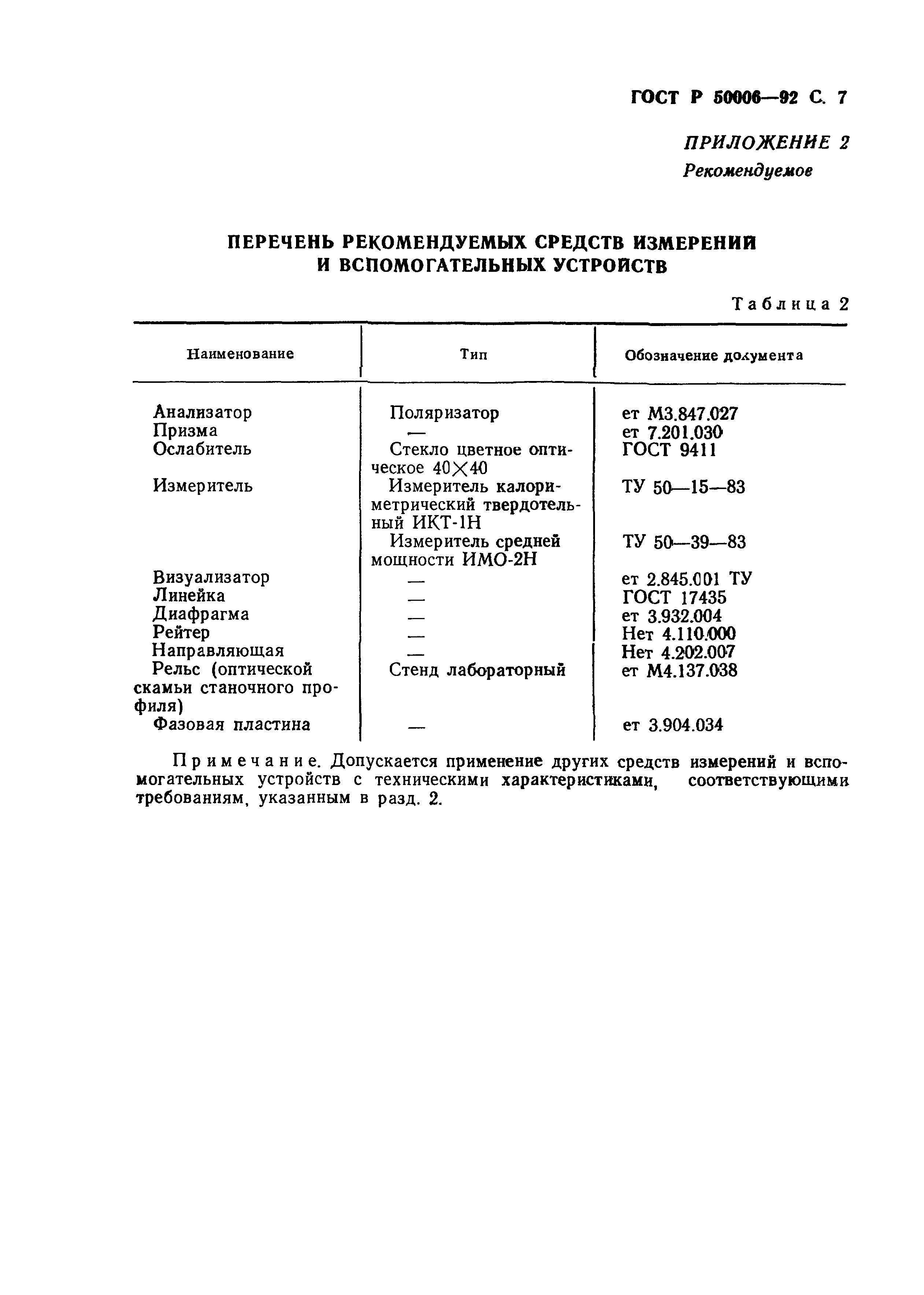 ГОСТ Р 50006-92