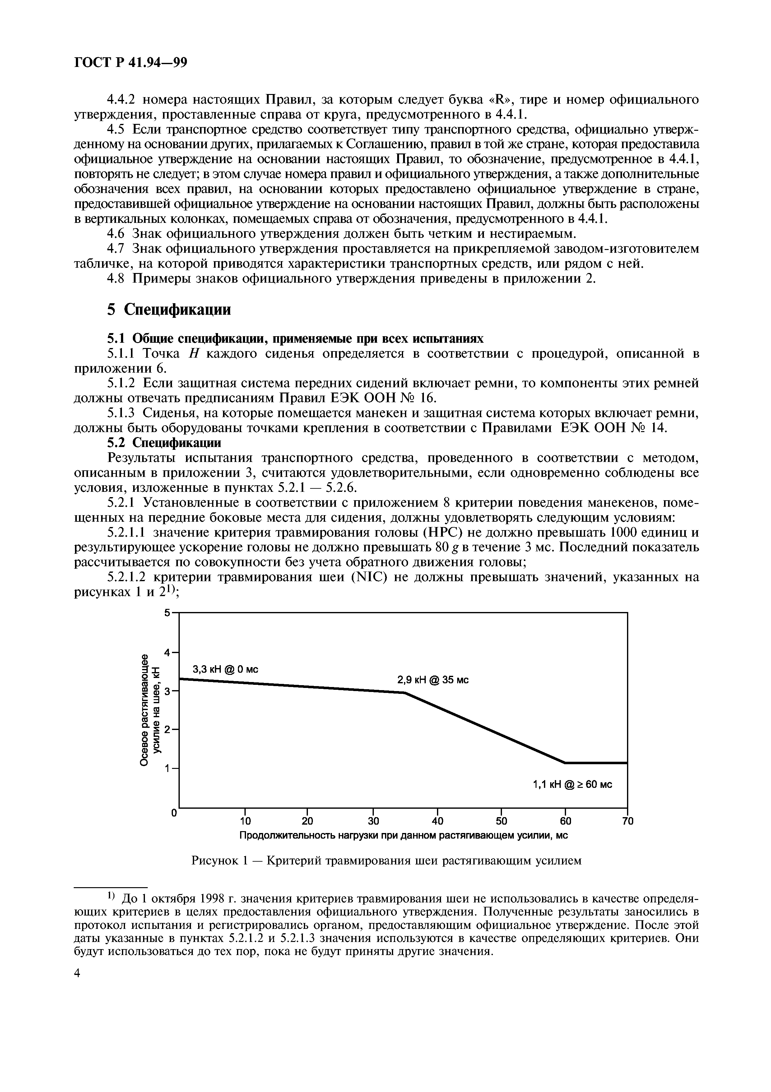 ГОСТ Р 41.94-99