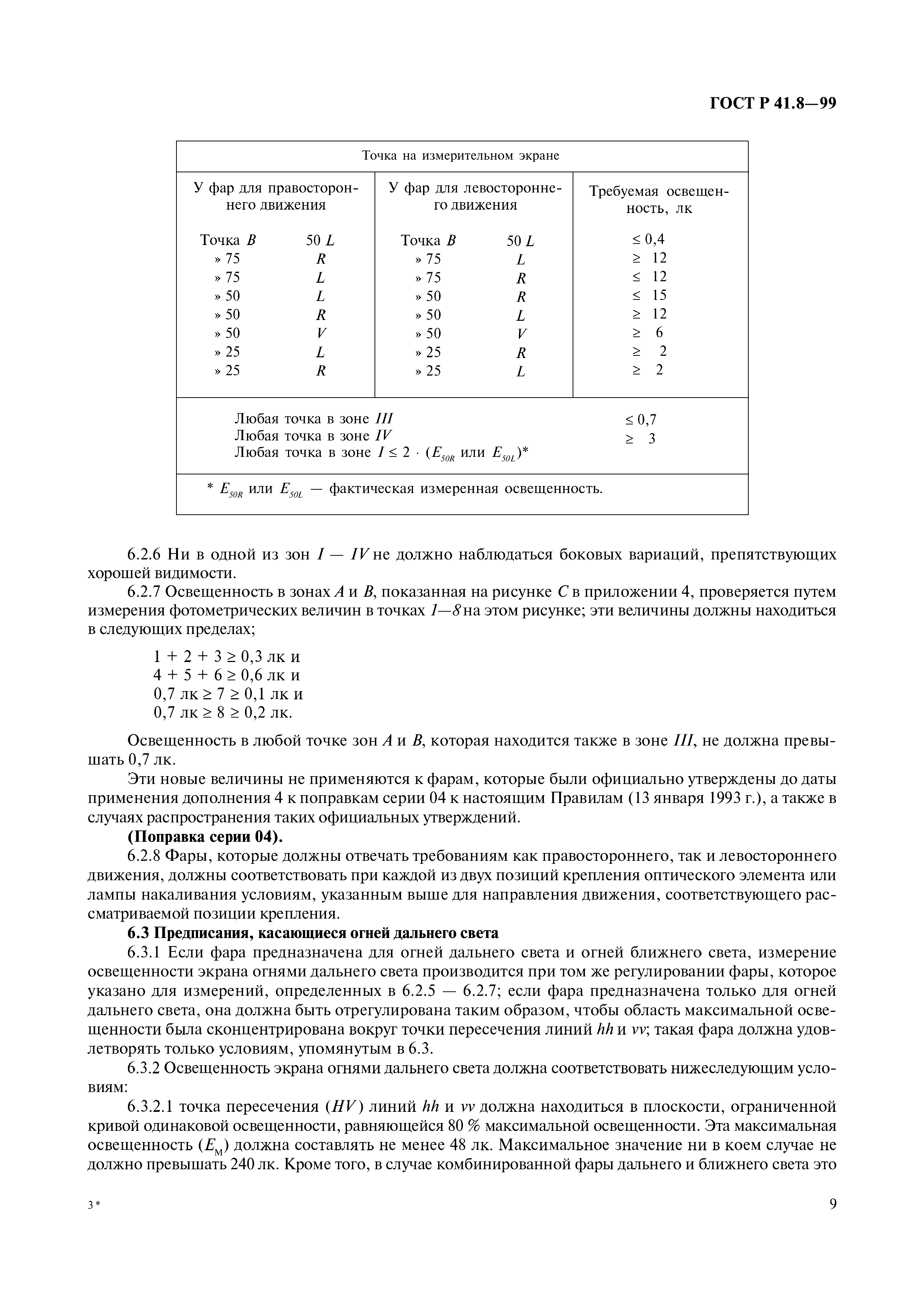 ГОСТ Р 41.8-99