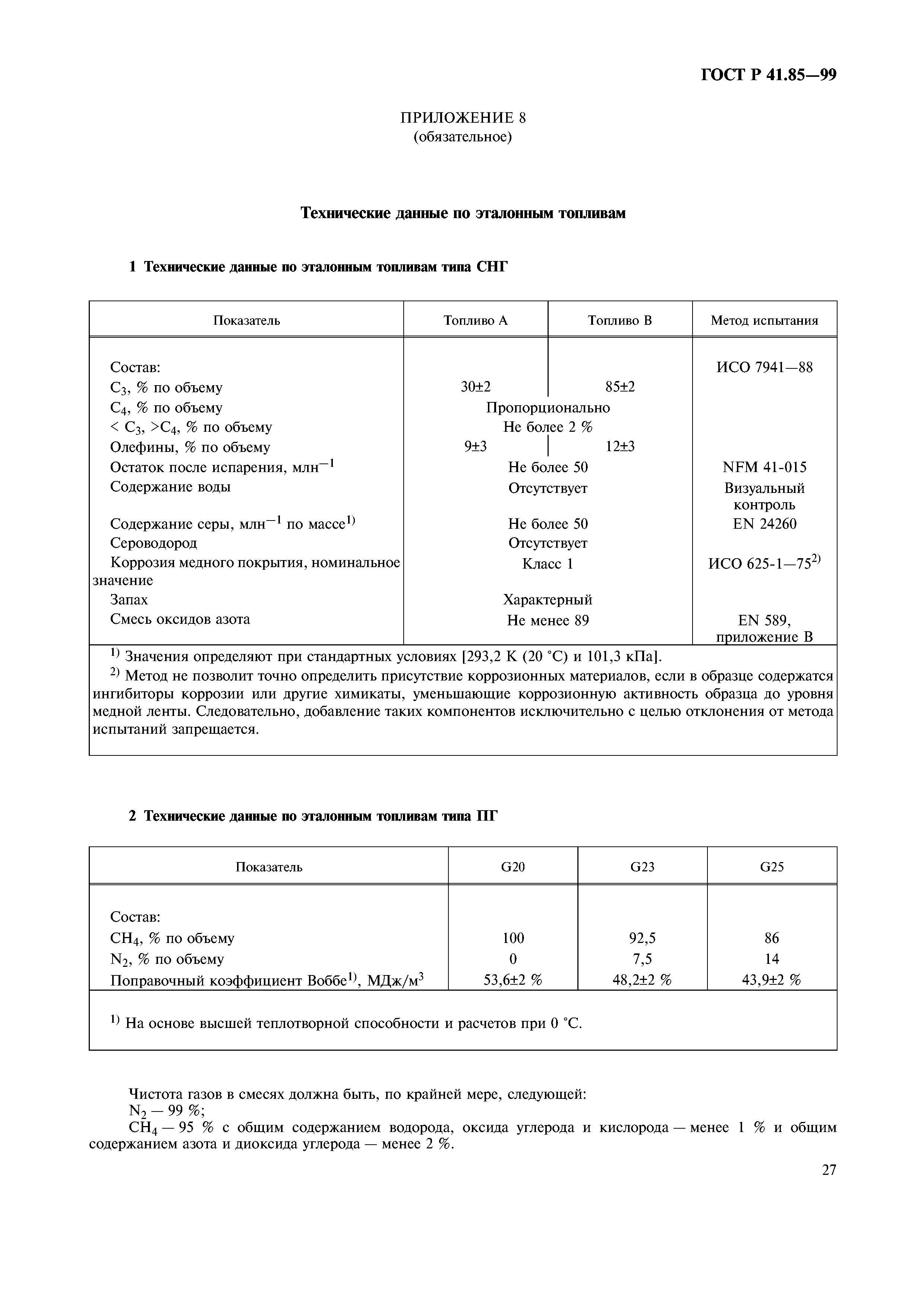 ГОСТ Р 41.85-99