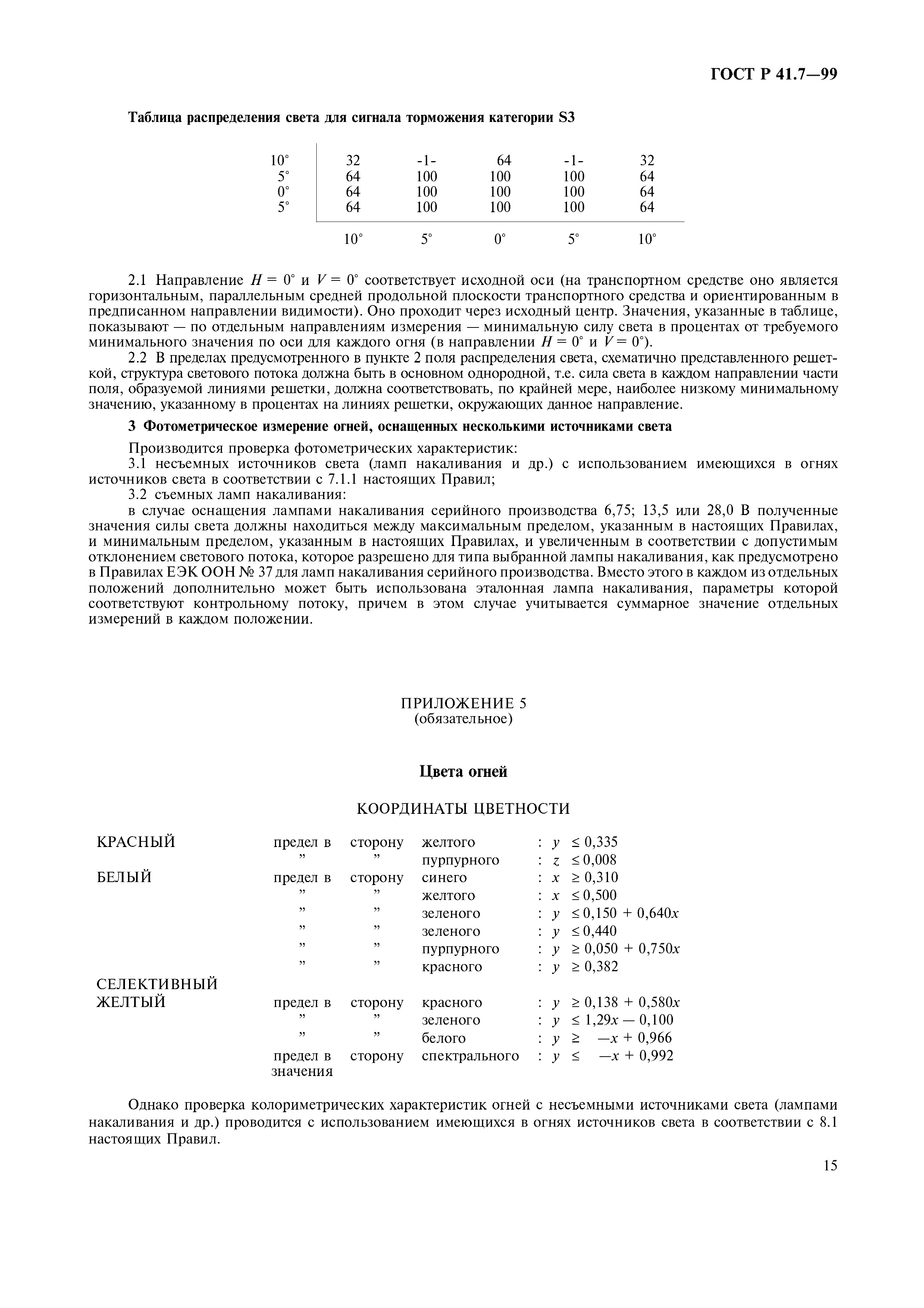 ГОСТ Р 41.7-99